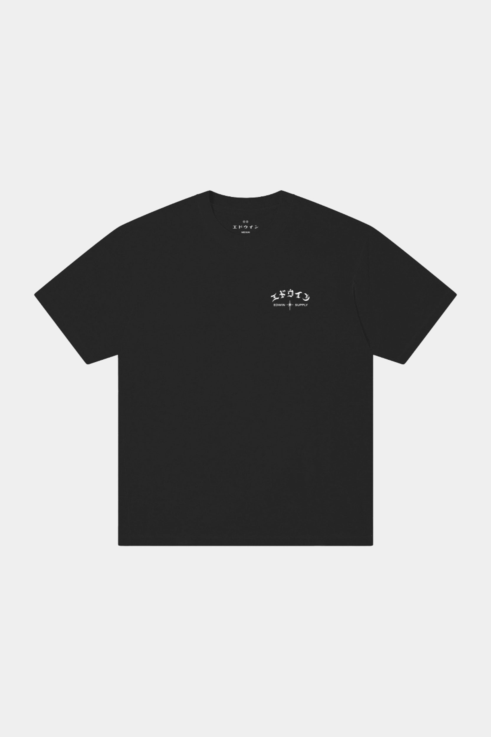 HIGH LIFE LOW LEVELS CHEST TEE - Black