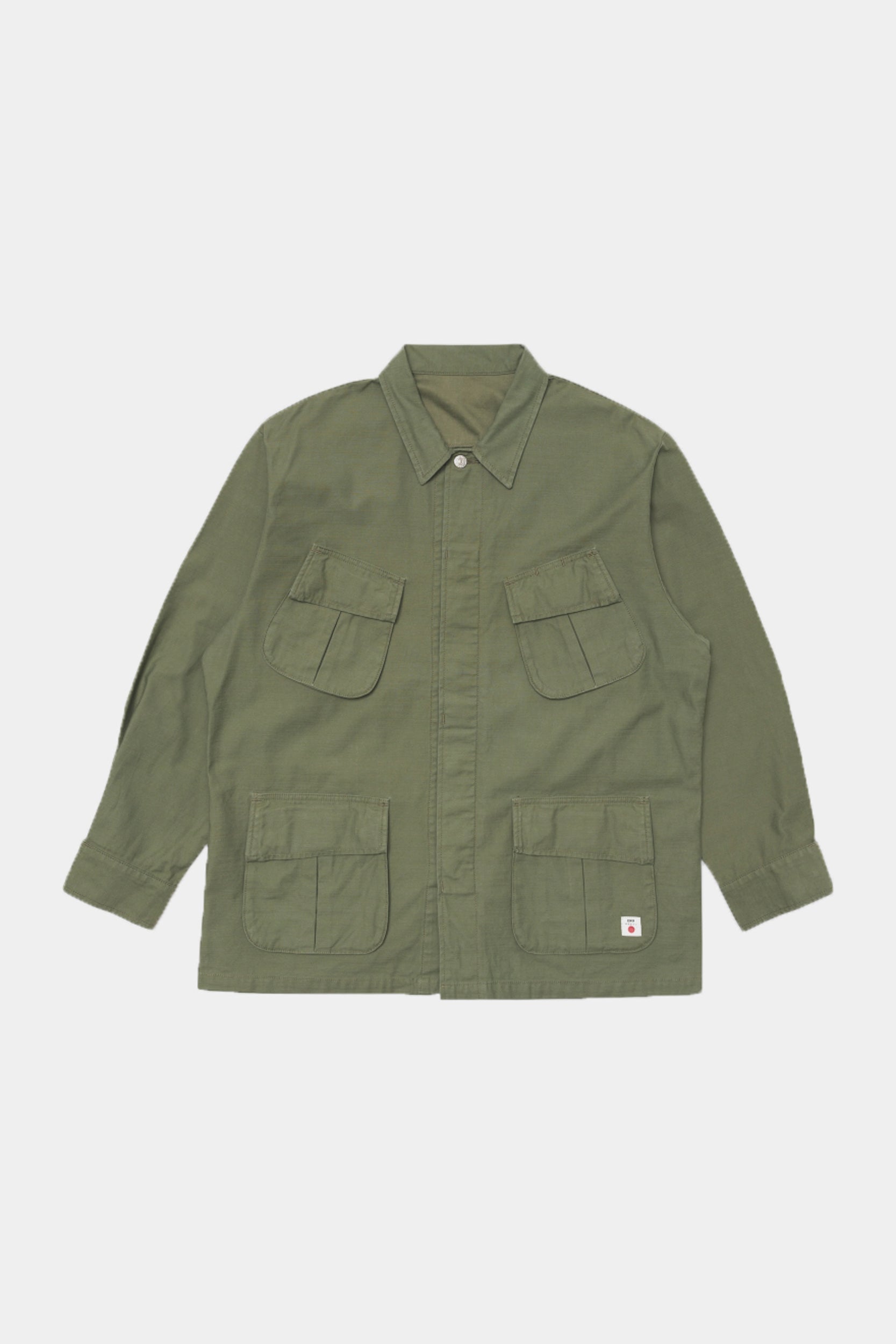 JUNGLE SHIRT - Olive Garment Wash