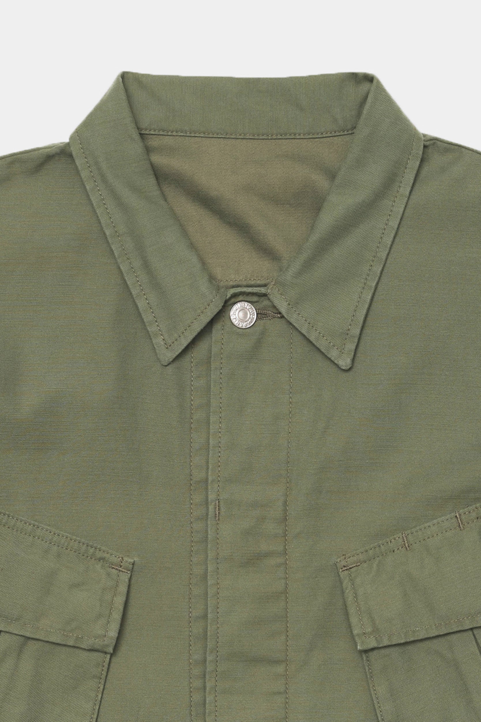 JUNGLE SHIRT - Olive Garment Wash