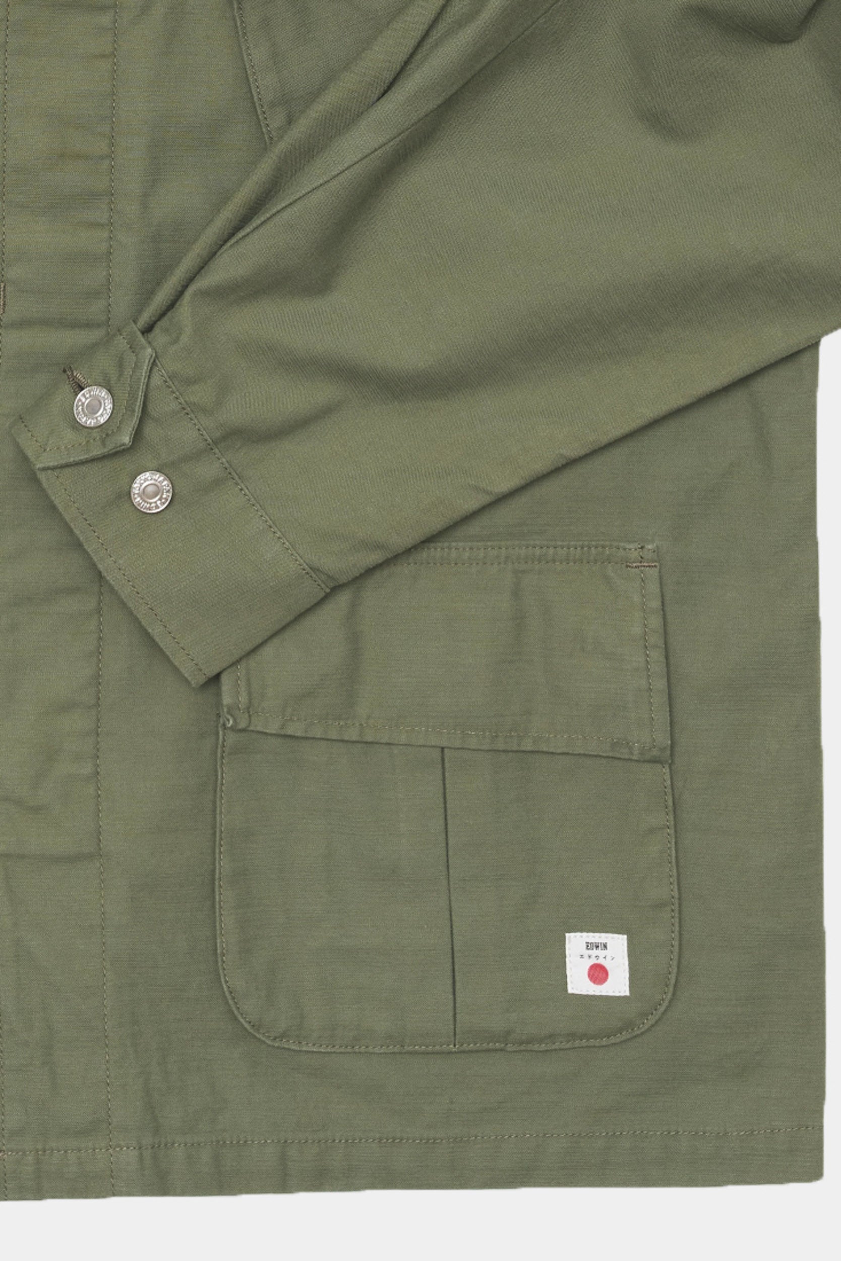 JUNGLE SHIRT - Olive Garment Wash