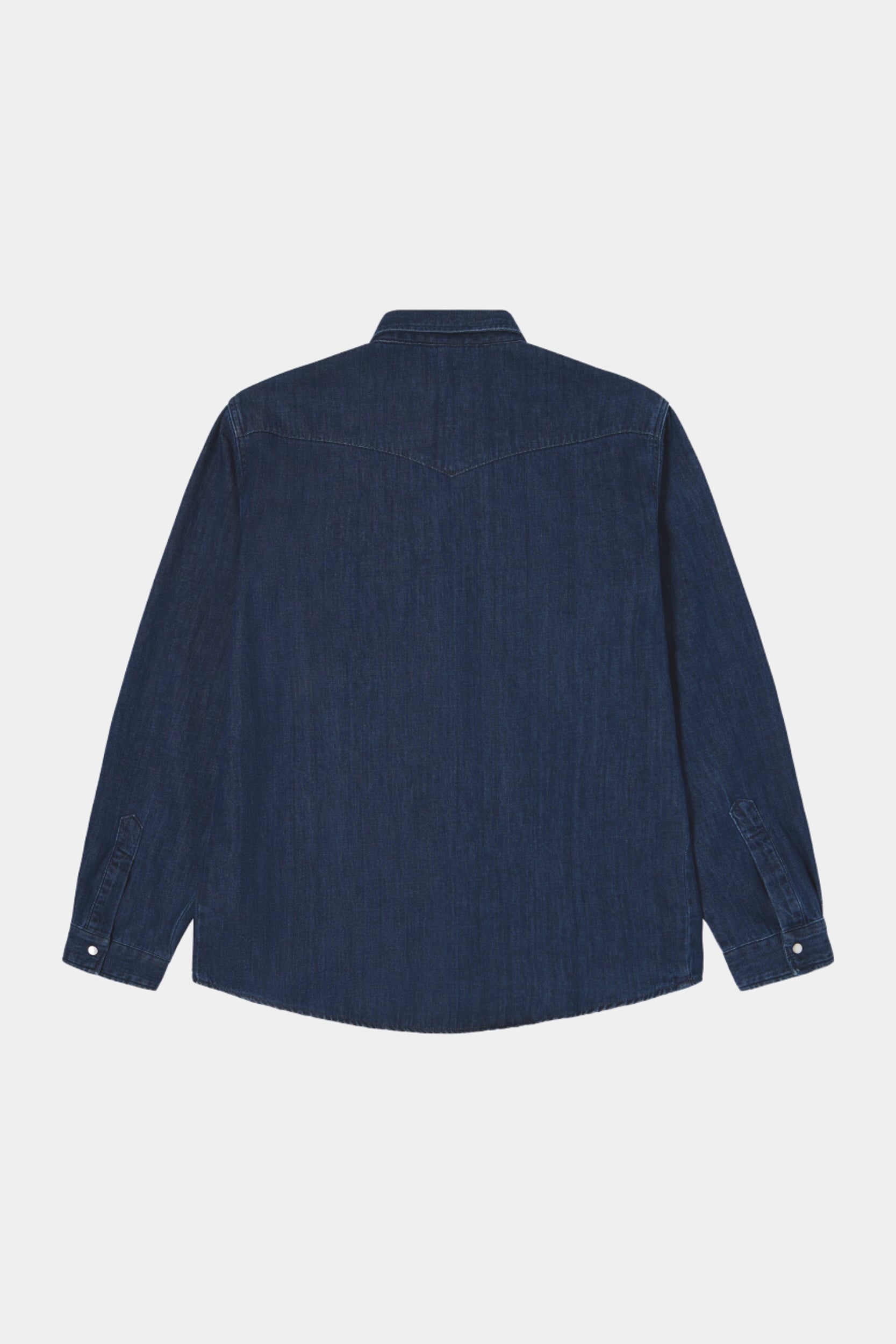 WESTERN SHIRT - Blue dark used