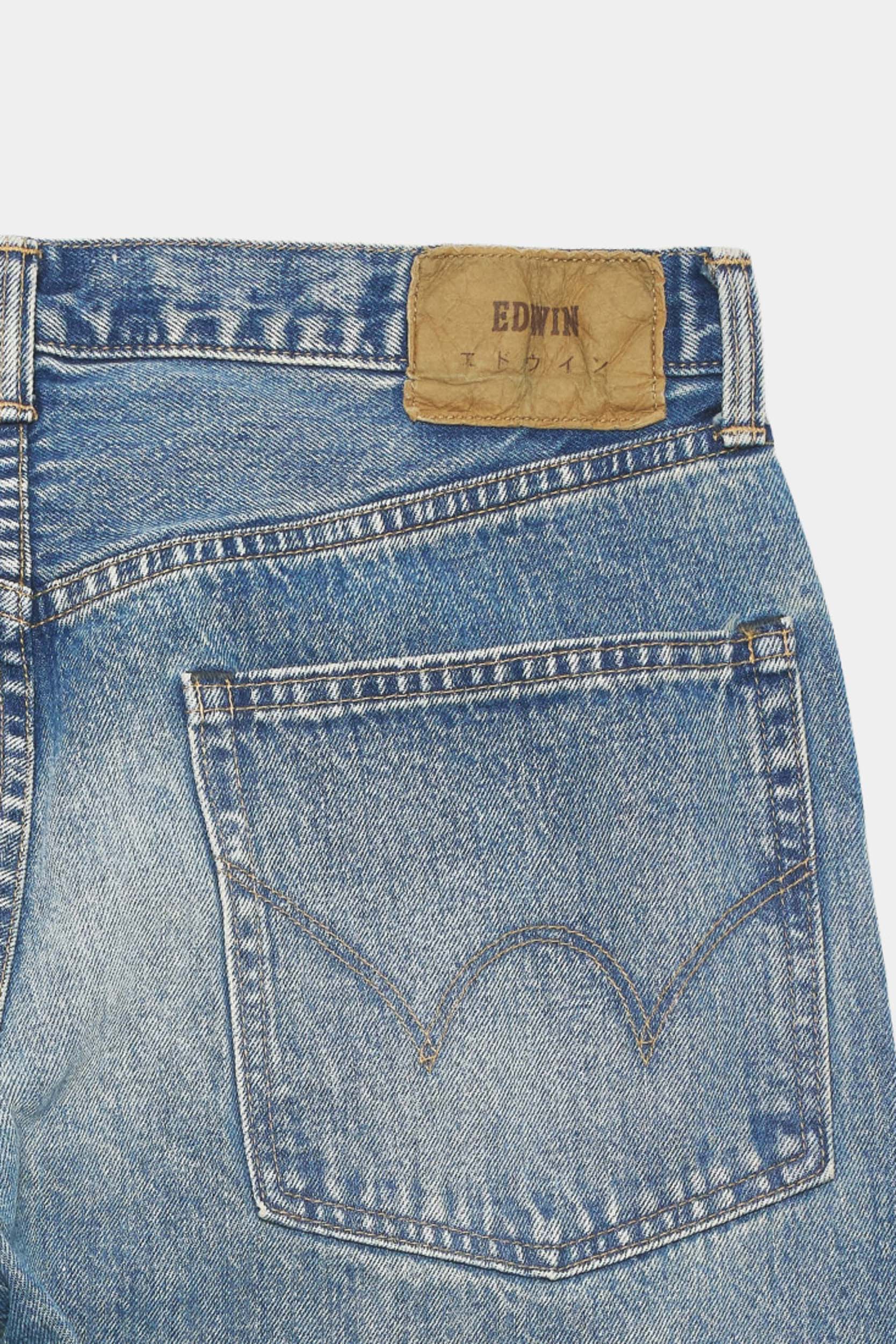 WIDE PANT - Blue light used 13.5oz