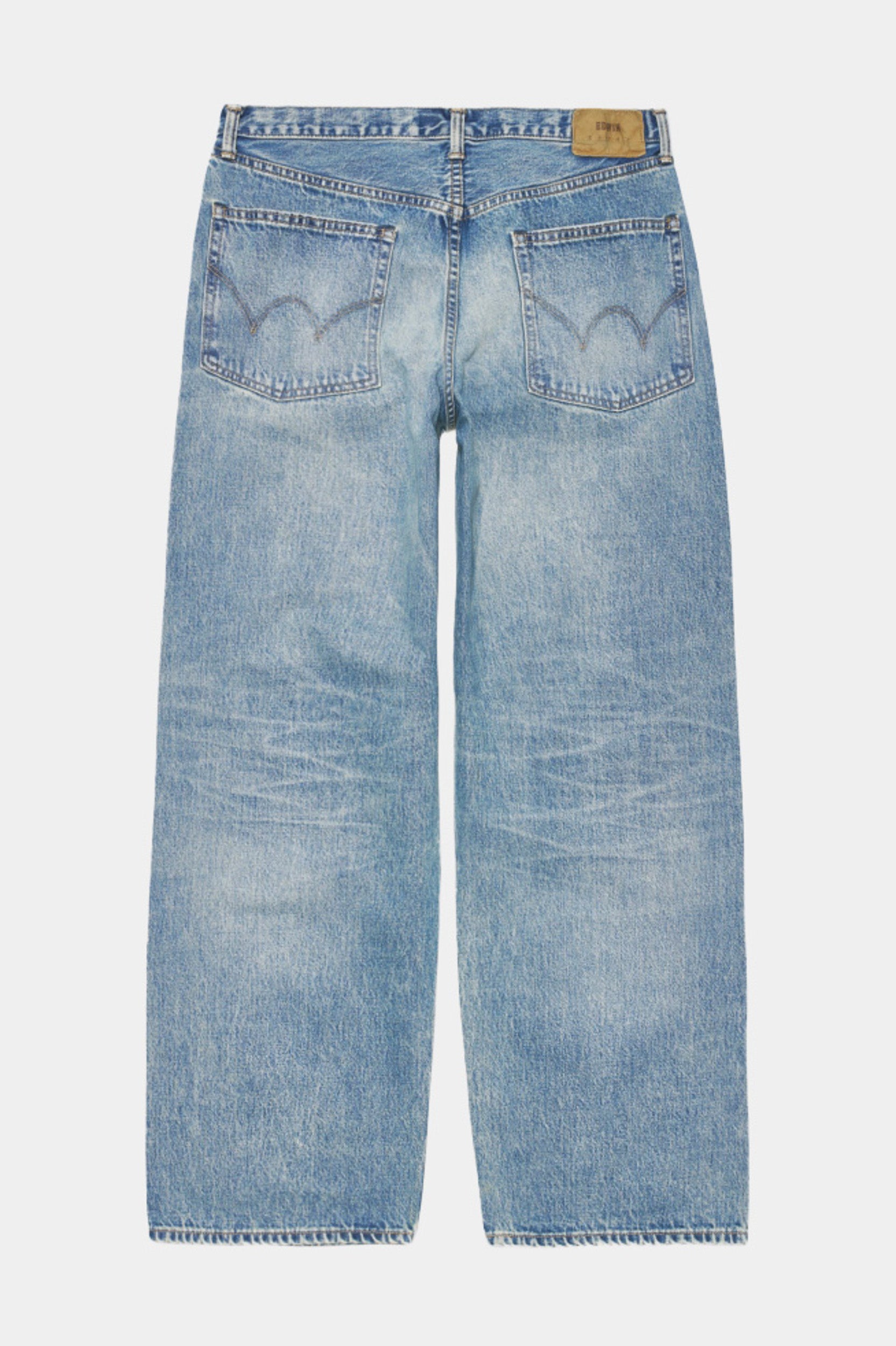 WIDE PANT - Blue light used 13.5oz