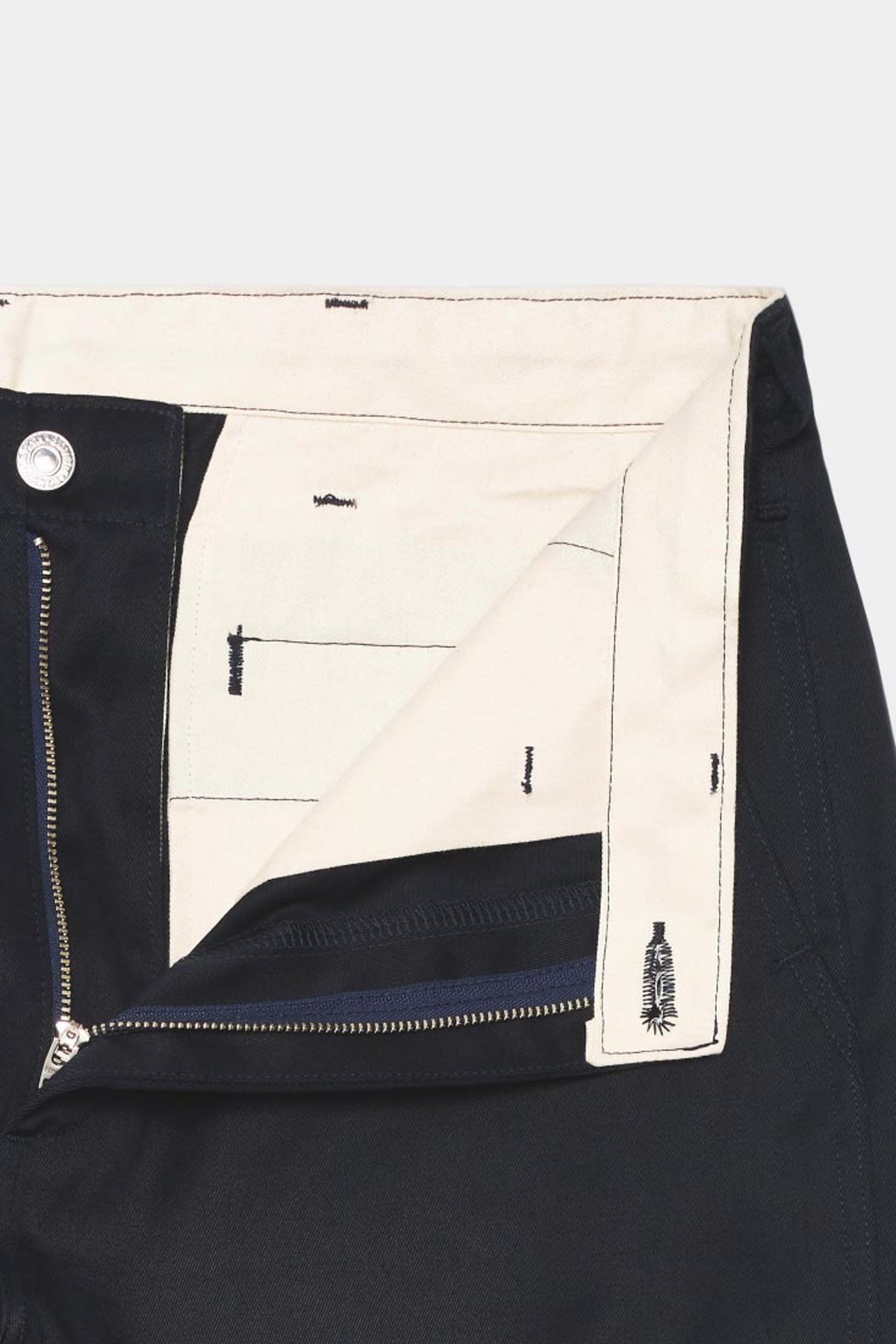 WIDE-LEG TROUSERS - Navy