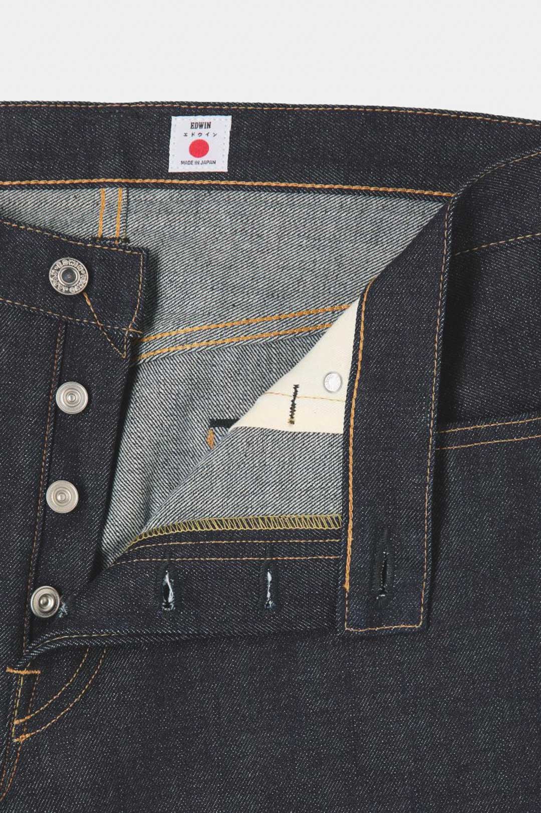 REGULAR TAPERED - Blue unwashed