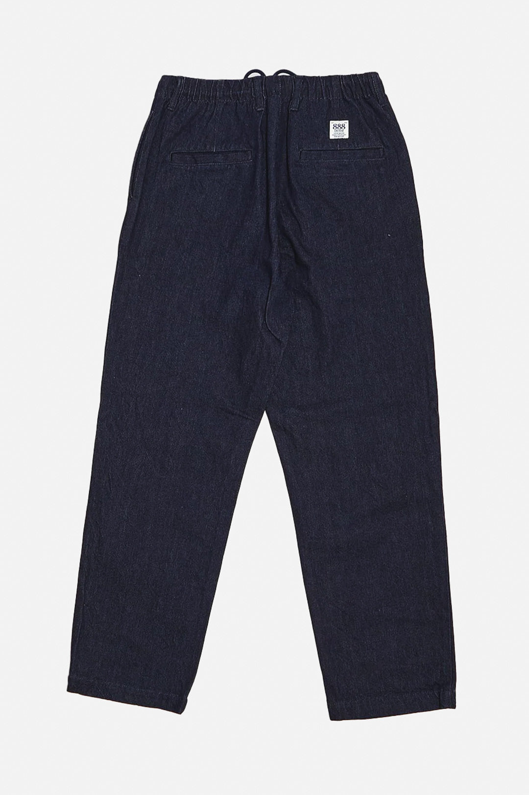 DENIM TRACK PANTS
