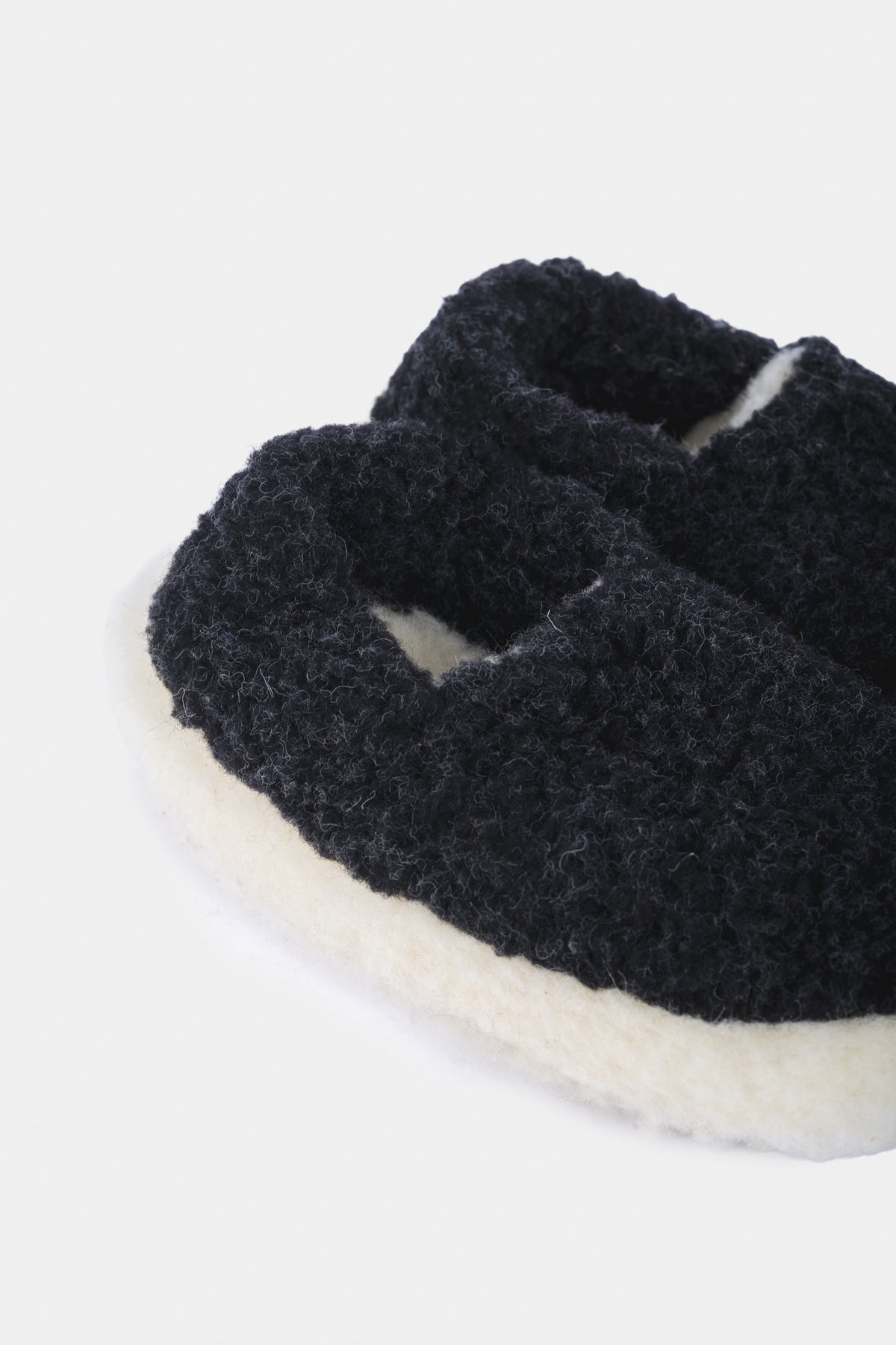 SIBERIAN SLIPPERS - Black