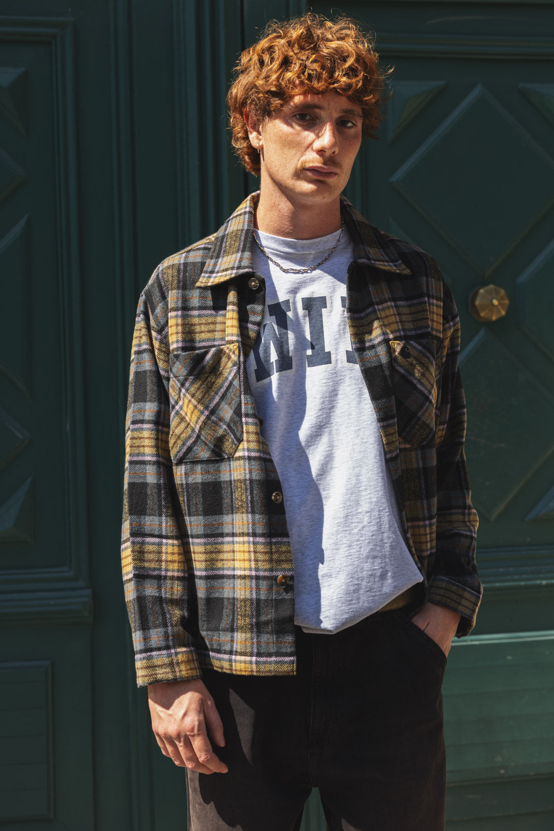 PARSON SHIRT - Parson check / WIP Dusty H