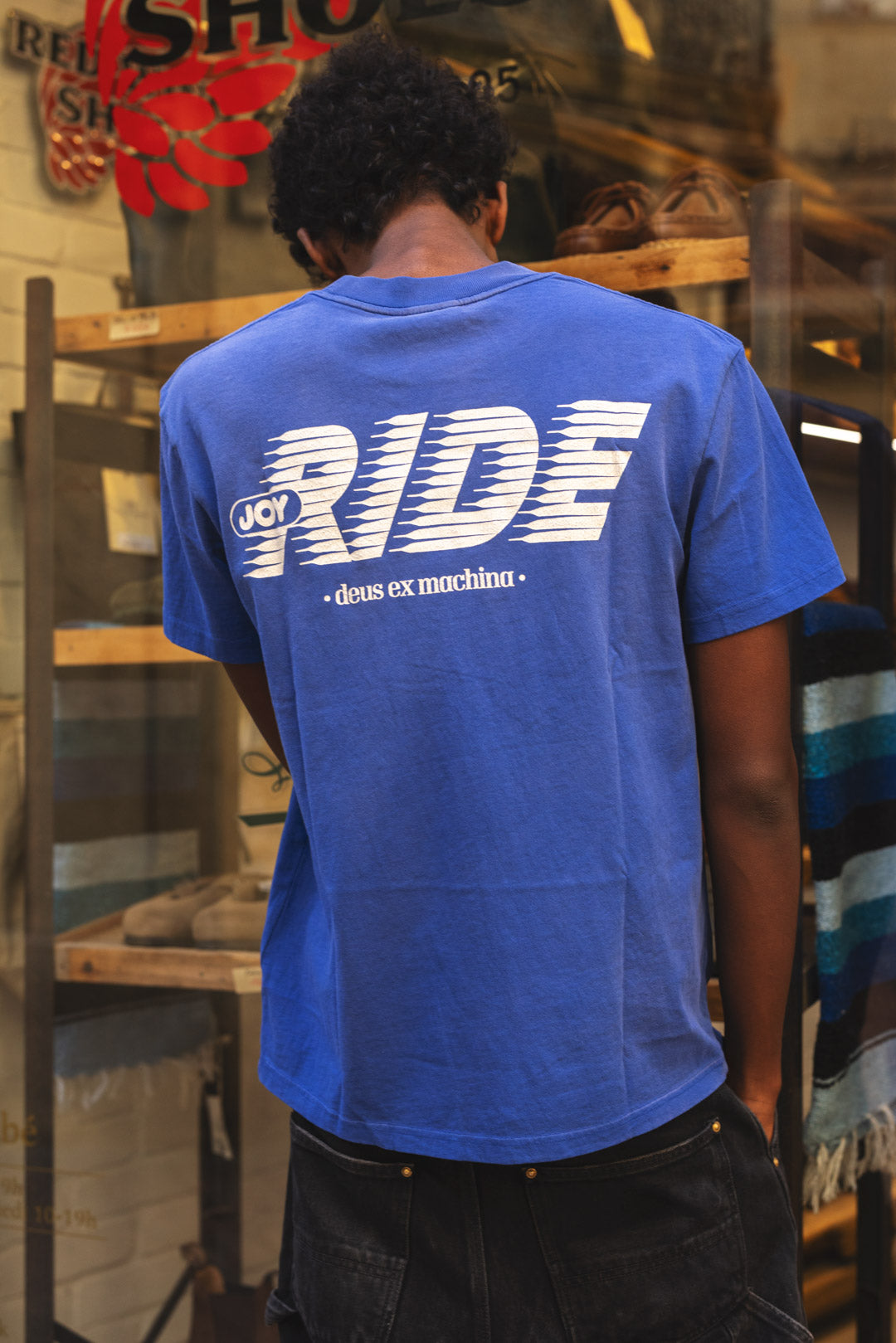 FAST TIMES TEE - Limoges Blue