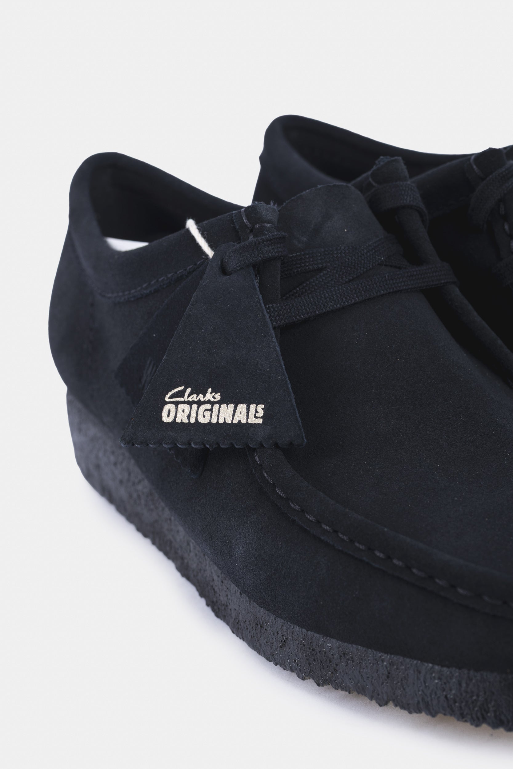 WALLABEE - Black suede