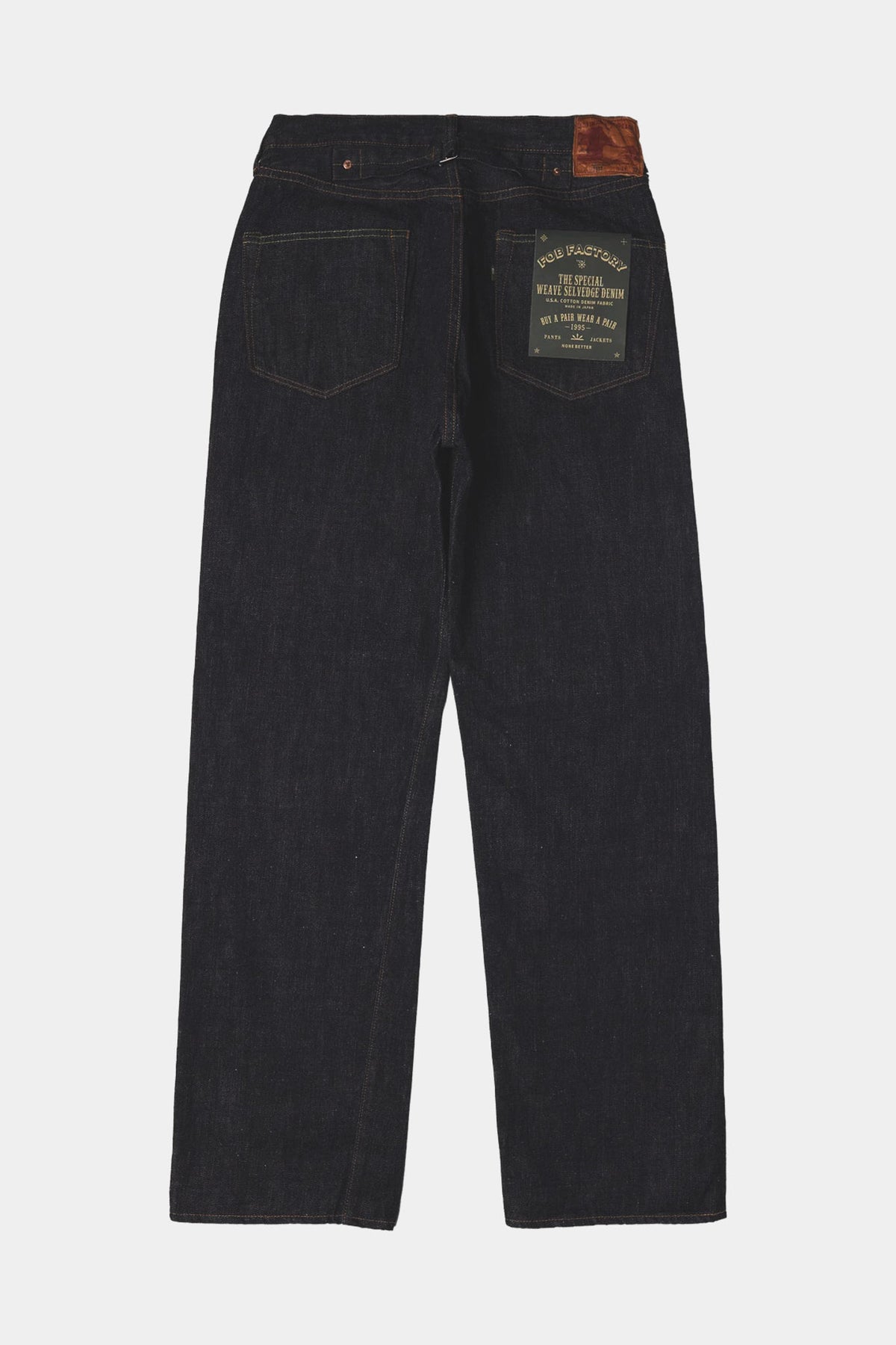 F137 DENIM WEST OVERALLS - Indigo
