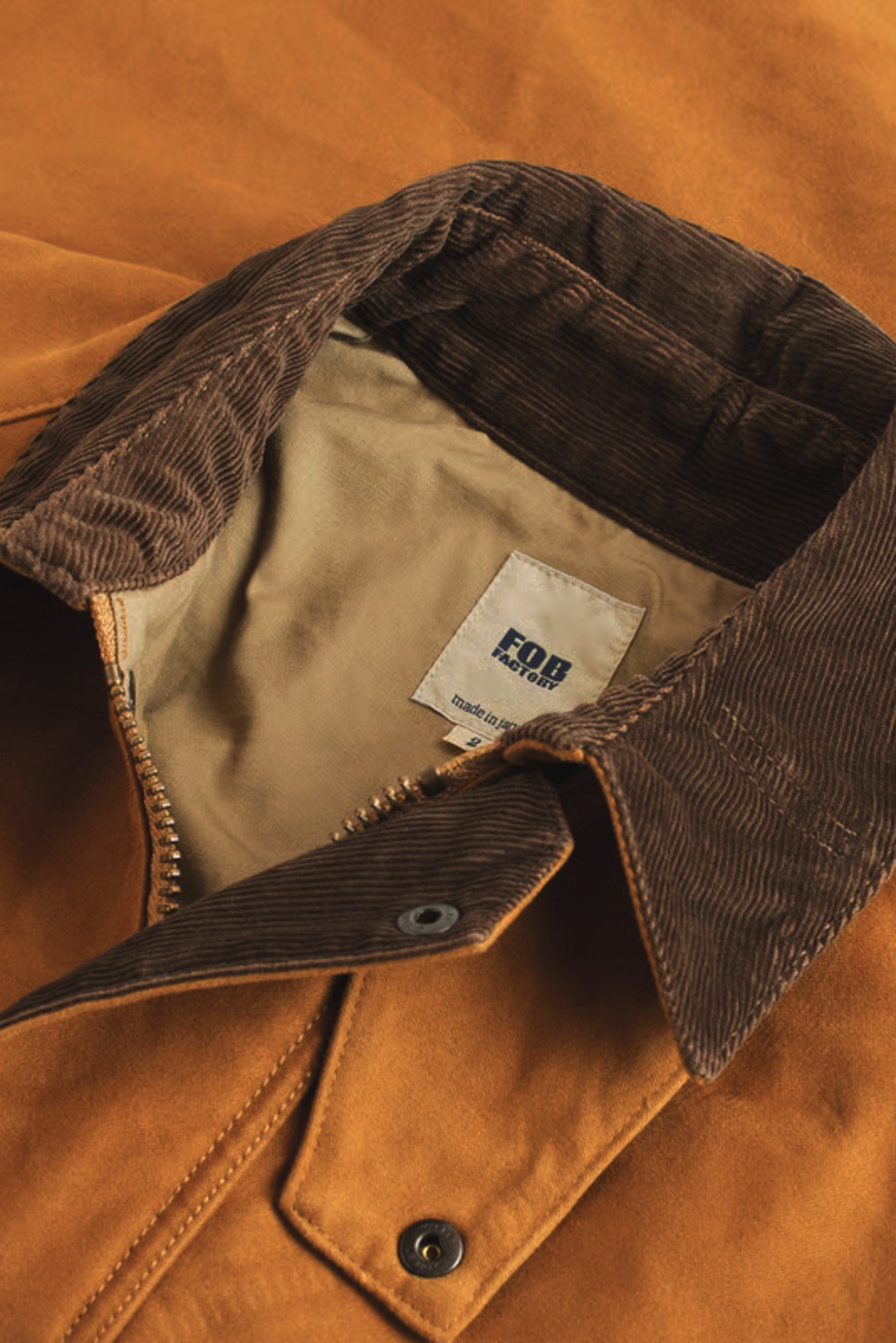 MOLESKIN RIDING JK - Khaki