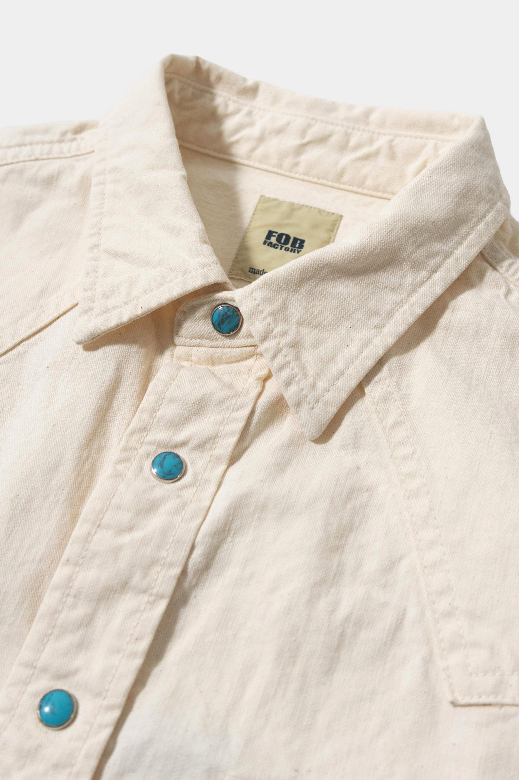 WESTERN SHIRT - Ecru