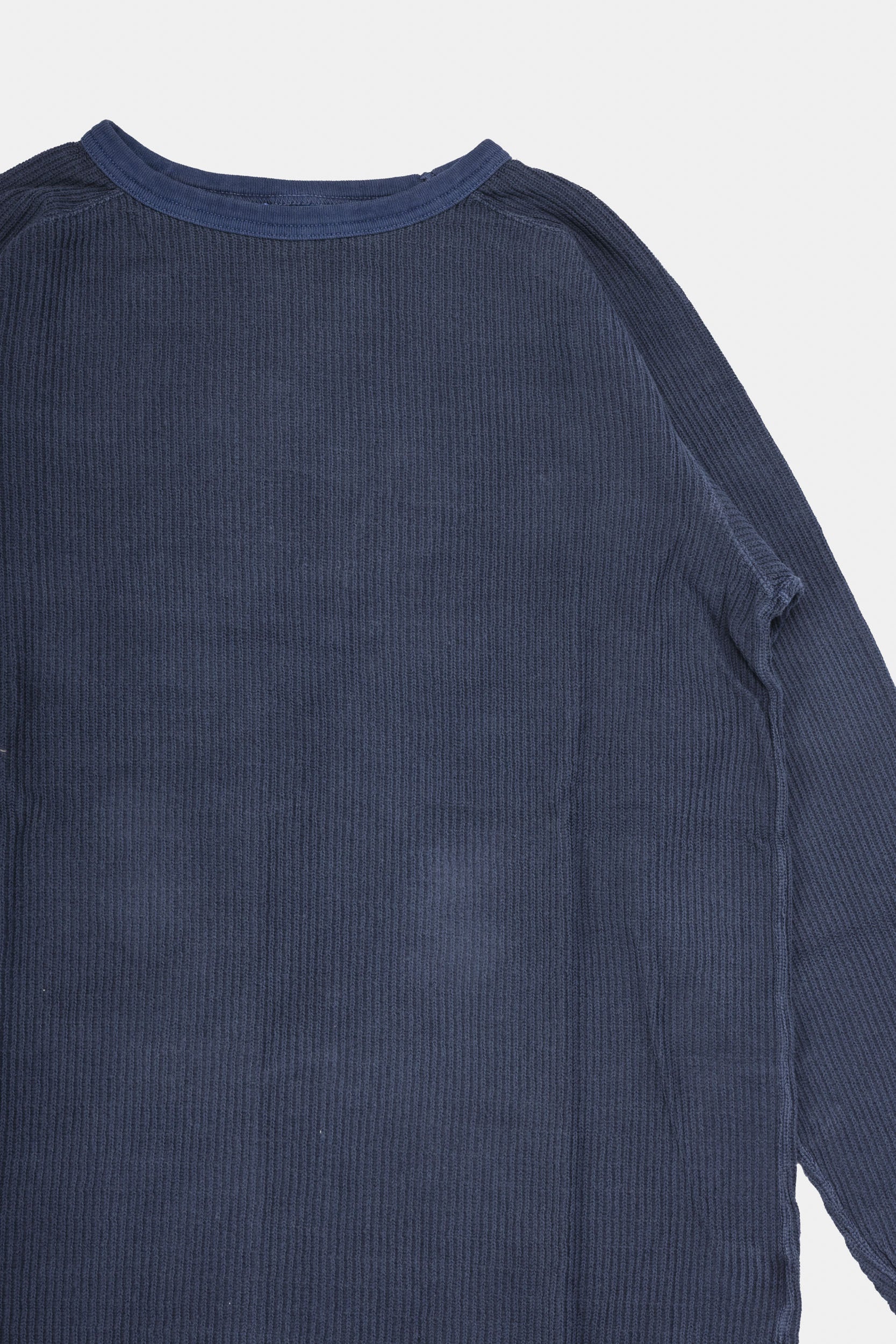 LS Rib Knit - P-Navy