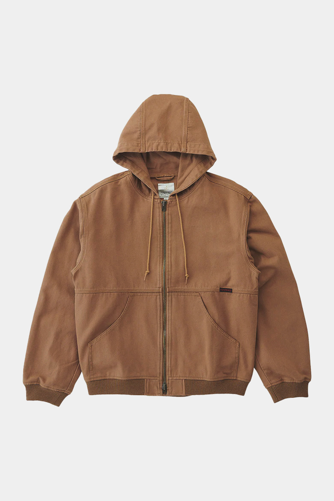 EL CAP CANVAS HOODED JACKET - Walnut