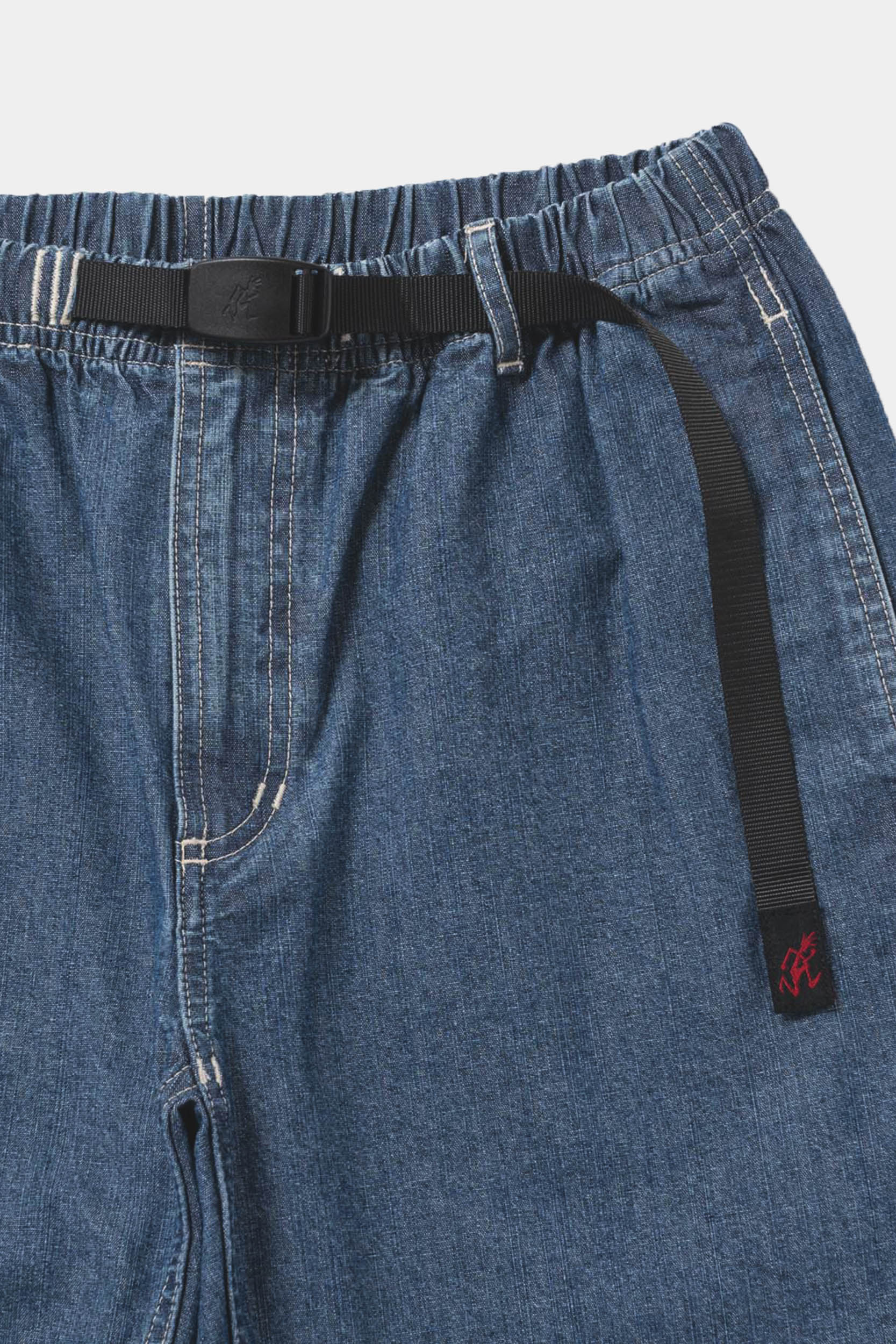 JAPANESE CHAMBRAY SHORT - Blue