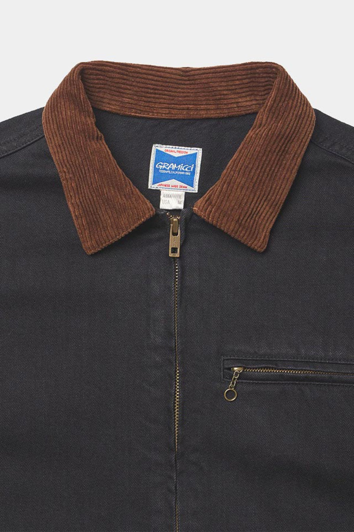 JAPANESE DENIM TRUCKER - True black