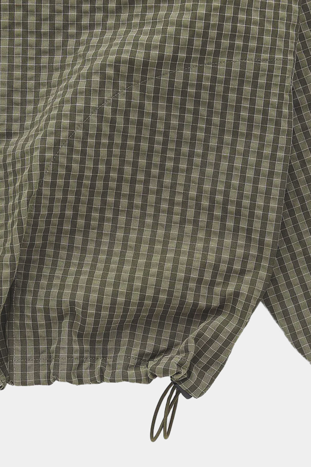 NORTHSIDE PLAID HOODED JACKET - Olive