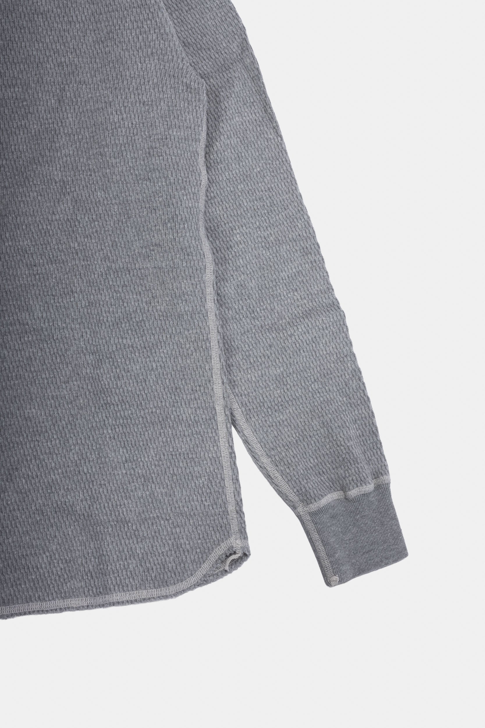 HENLEY THERMAL - Heather Grey
