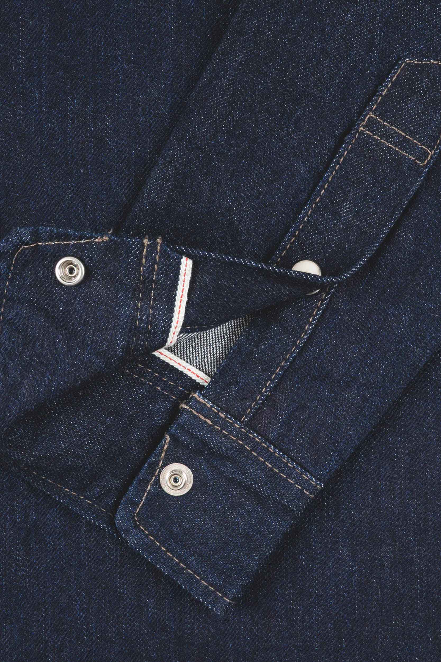 DENIM WORK SHIRT 12OZ - Indigo