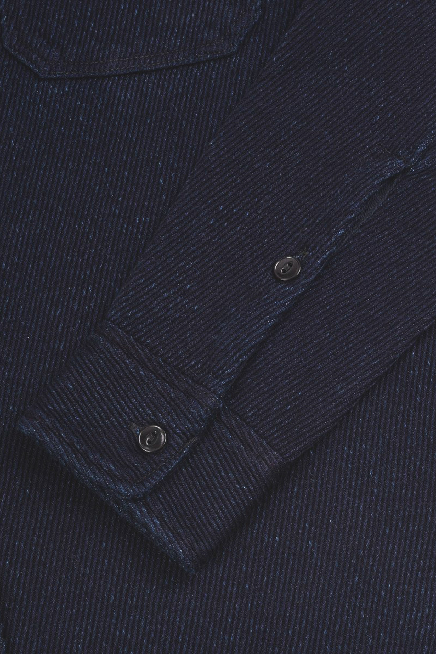 KERSEY WORK SHIRT 14OZ - INDIGO
