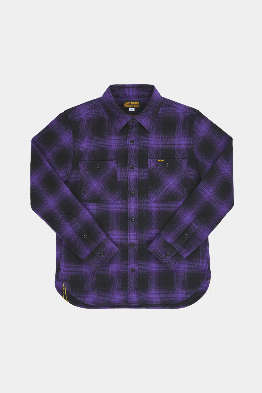 UHF WORK SHIRT - Purple black