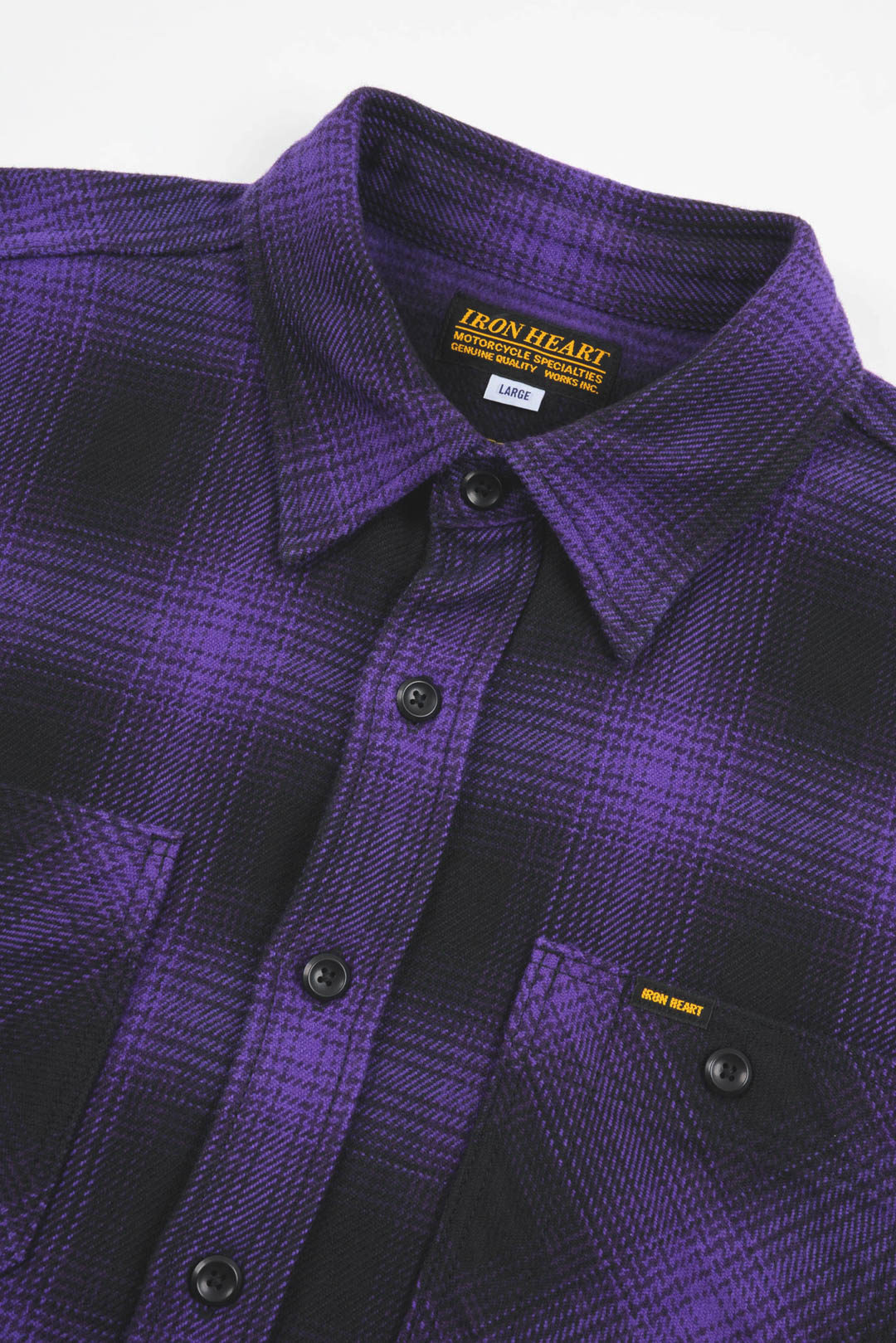 UHF WORK SHIRT - Purple black