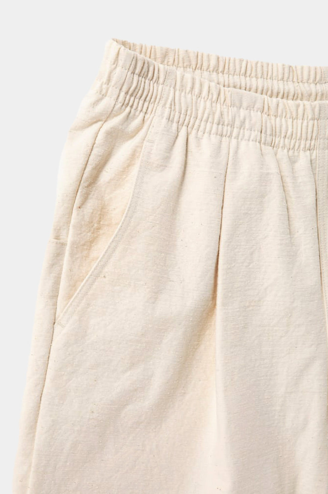 BACK NEP UMPS PANTS - Ecru