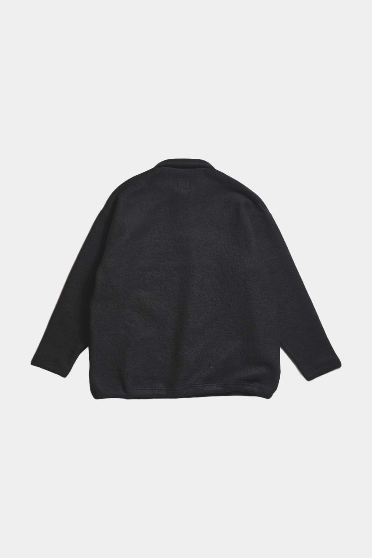 WOOL HIMO POLO - Black
