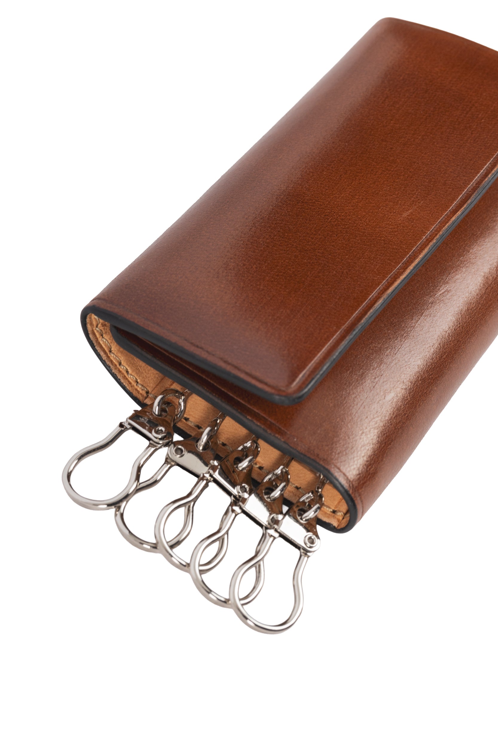 Key case for 4 keys - Cappuccino