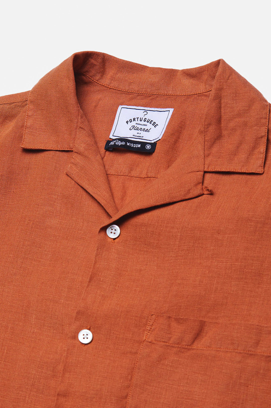LINEN CAMP COLLAR