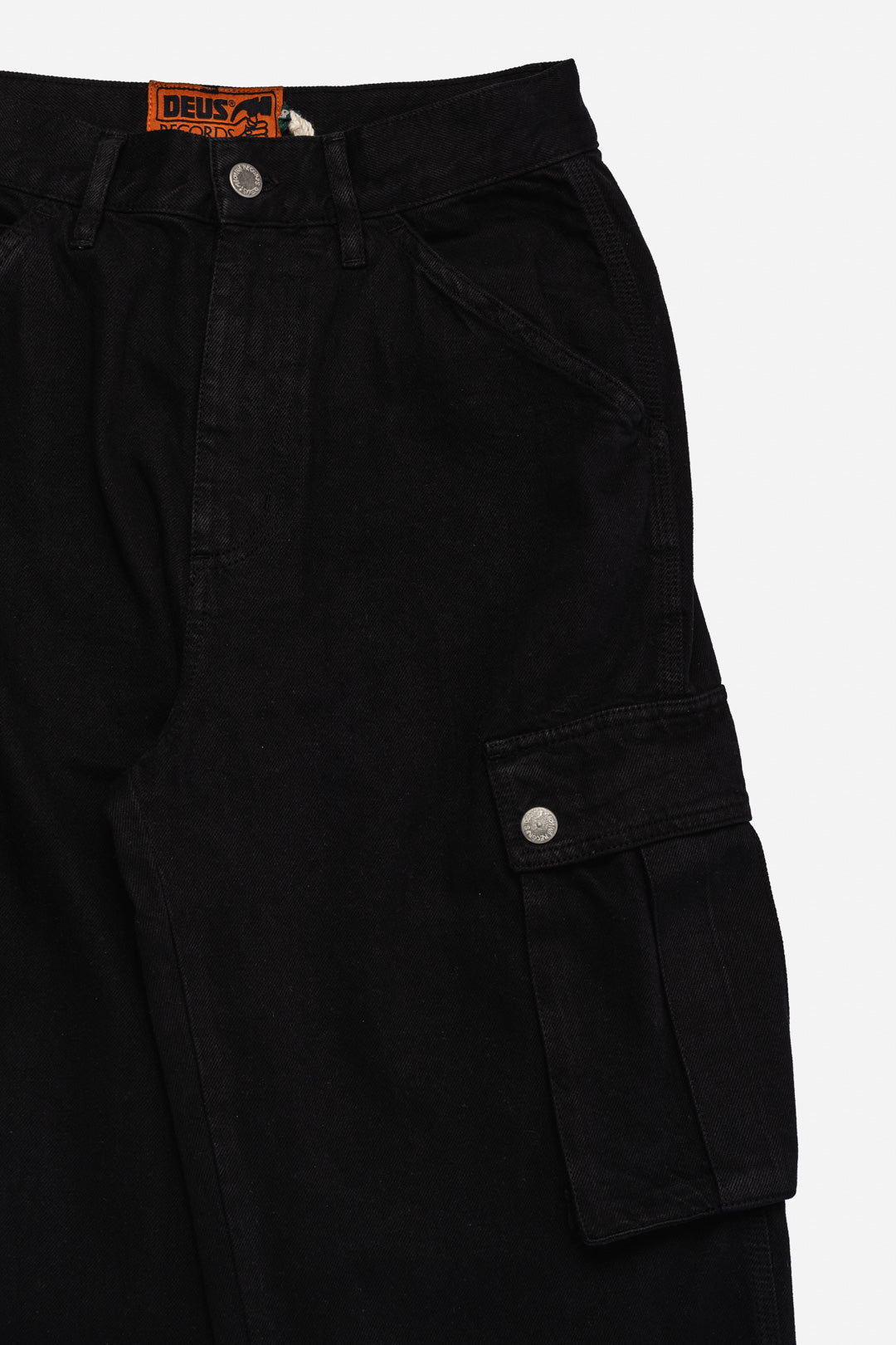 RECORDS CARGO PANT - Black