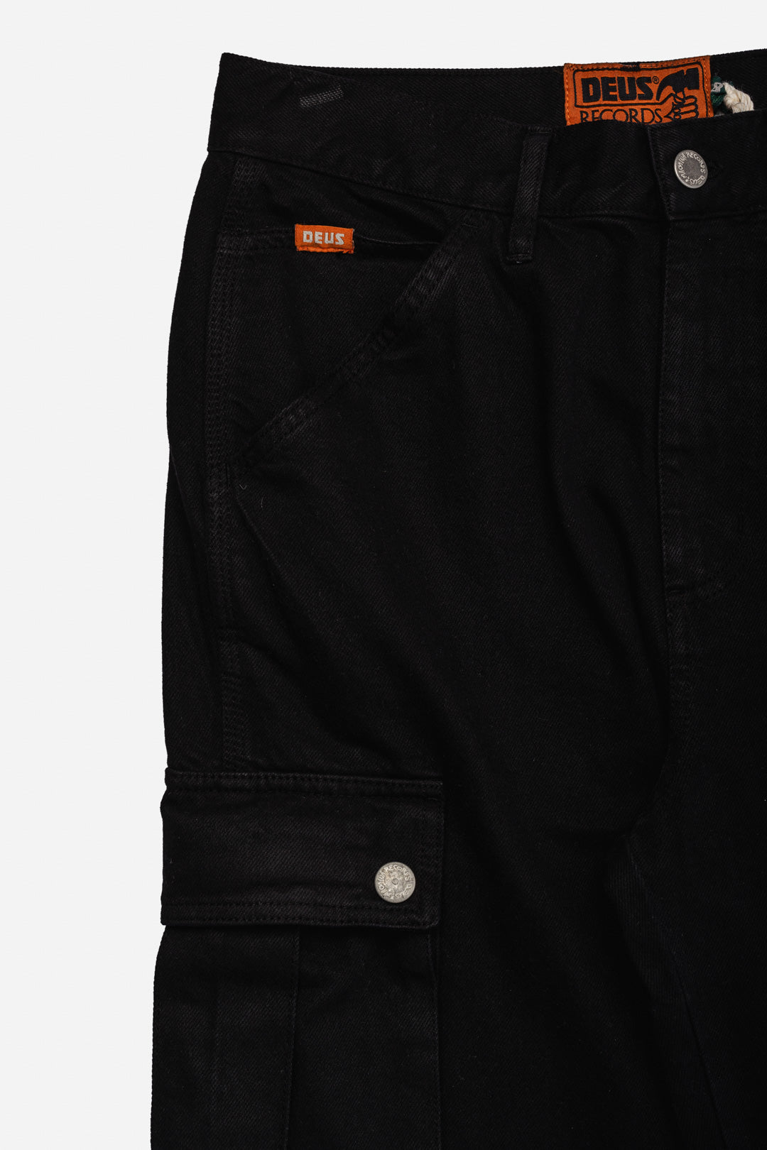 RECORDS CARGO PANT - Black