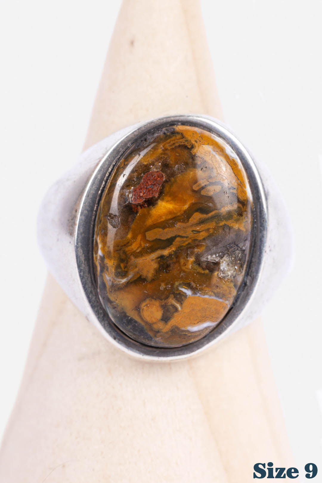 LARGE SIGNET STONE RING