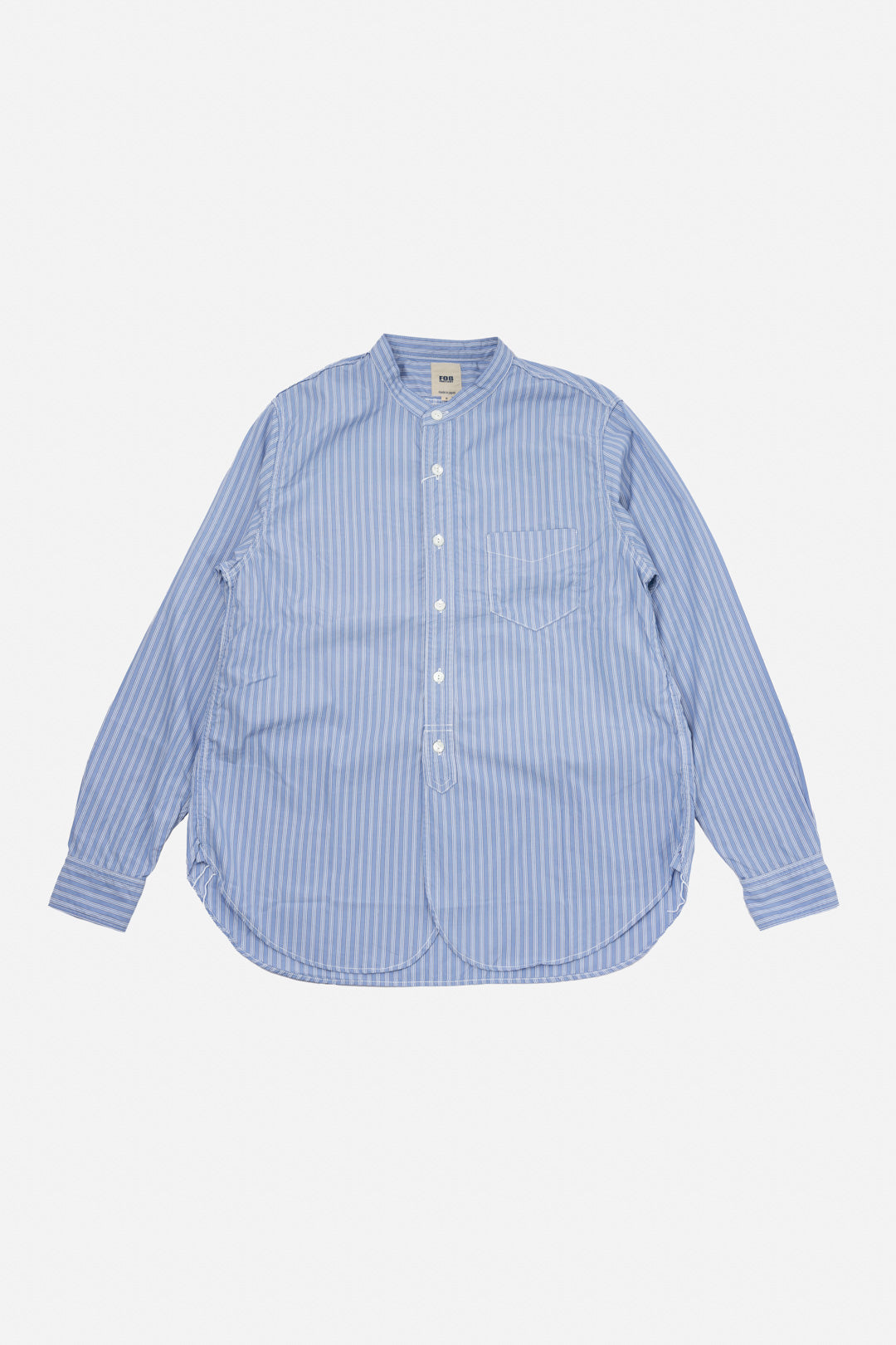 BAND COLLAR SHIRT