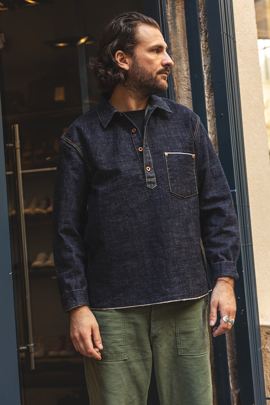 G3 DENIM PULLOVER