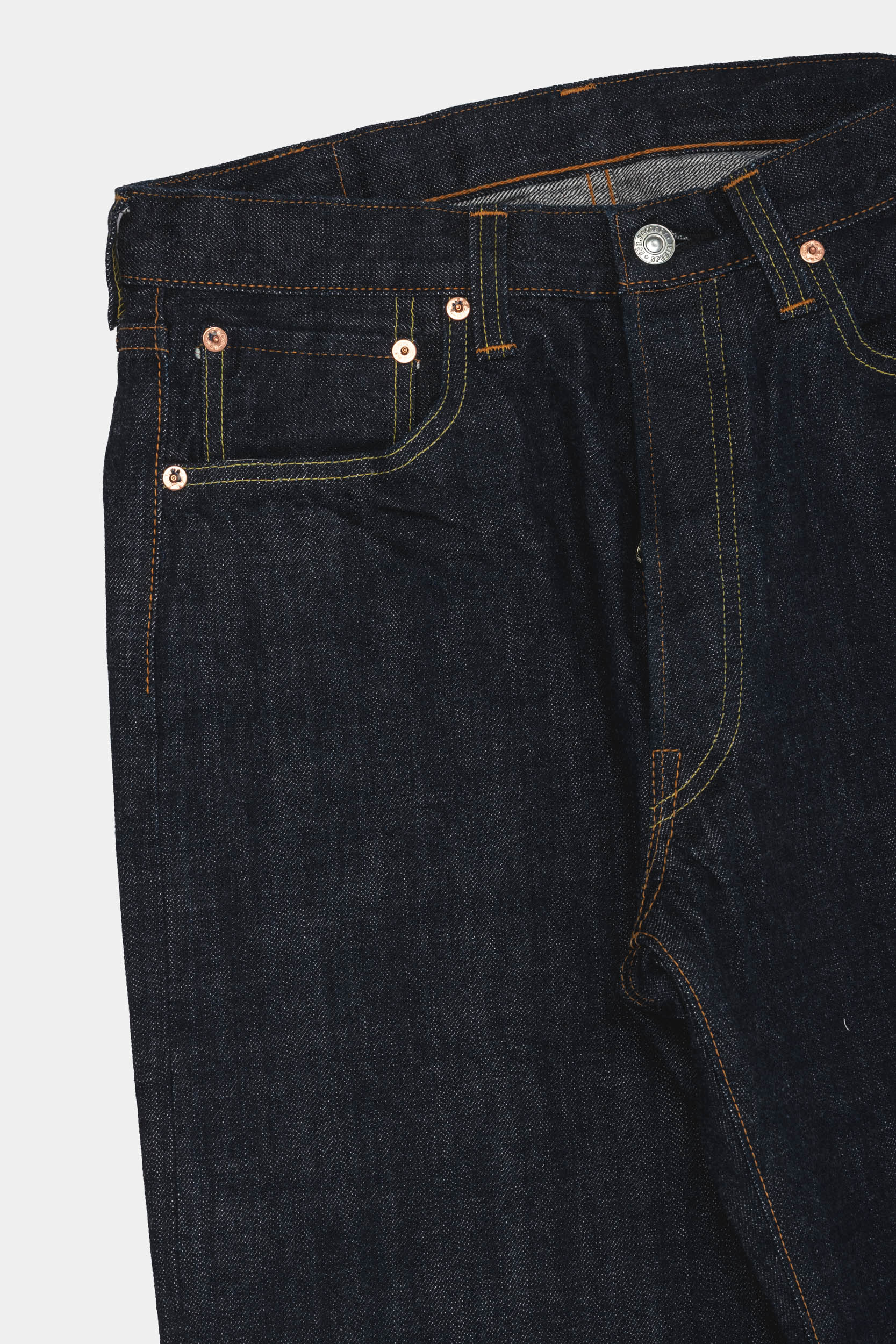 F143 SELVEDGE STRAIGHT 5P - Indigo
