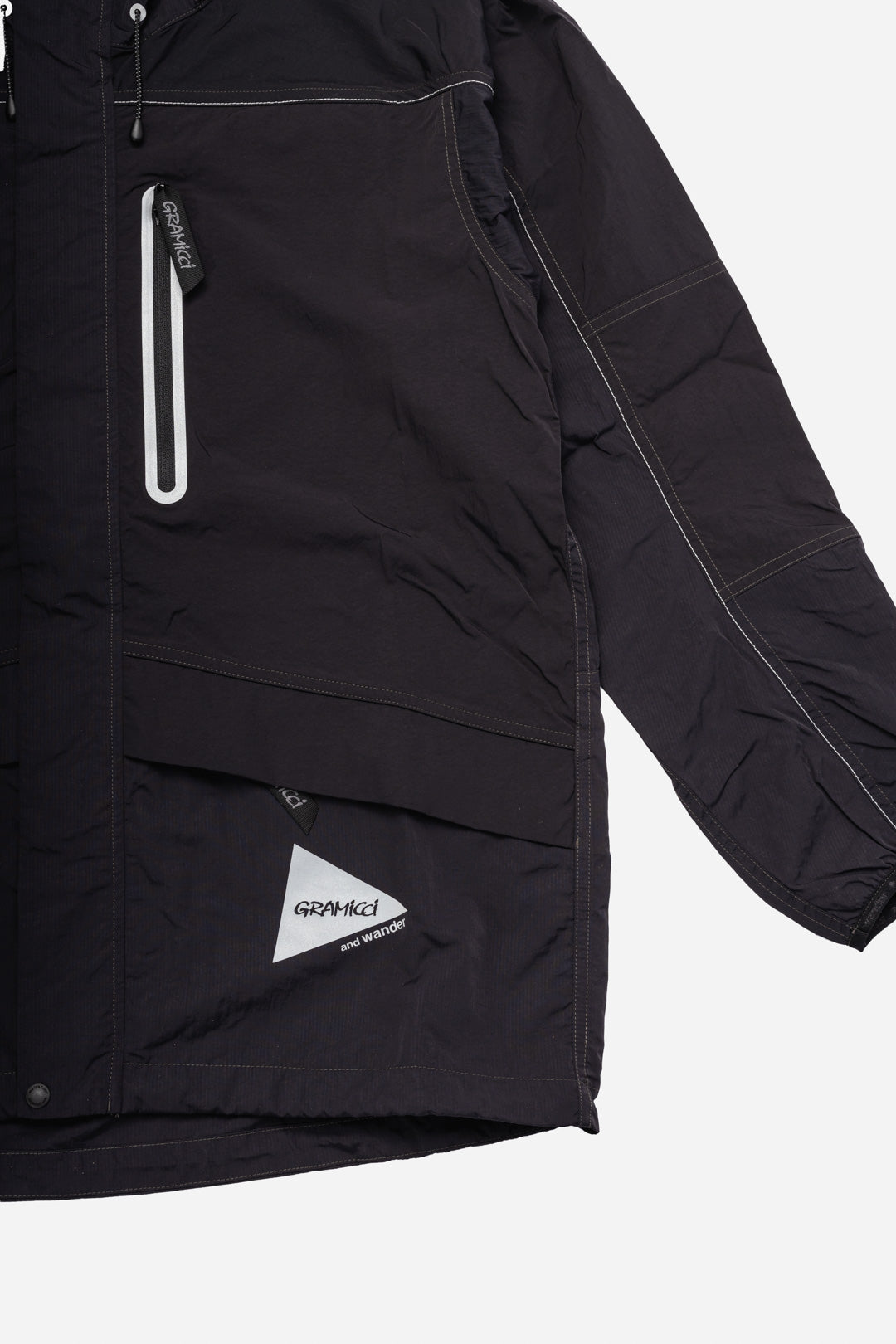 PATCHWORK WIND HOODIE
