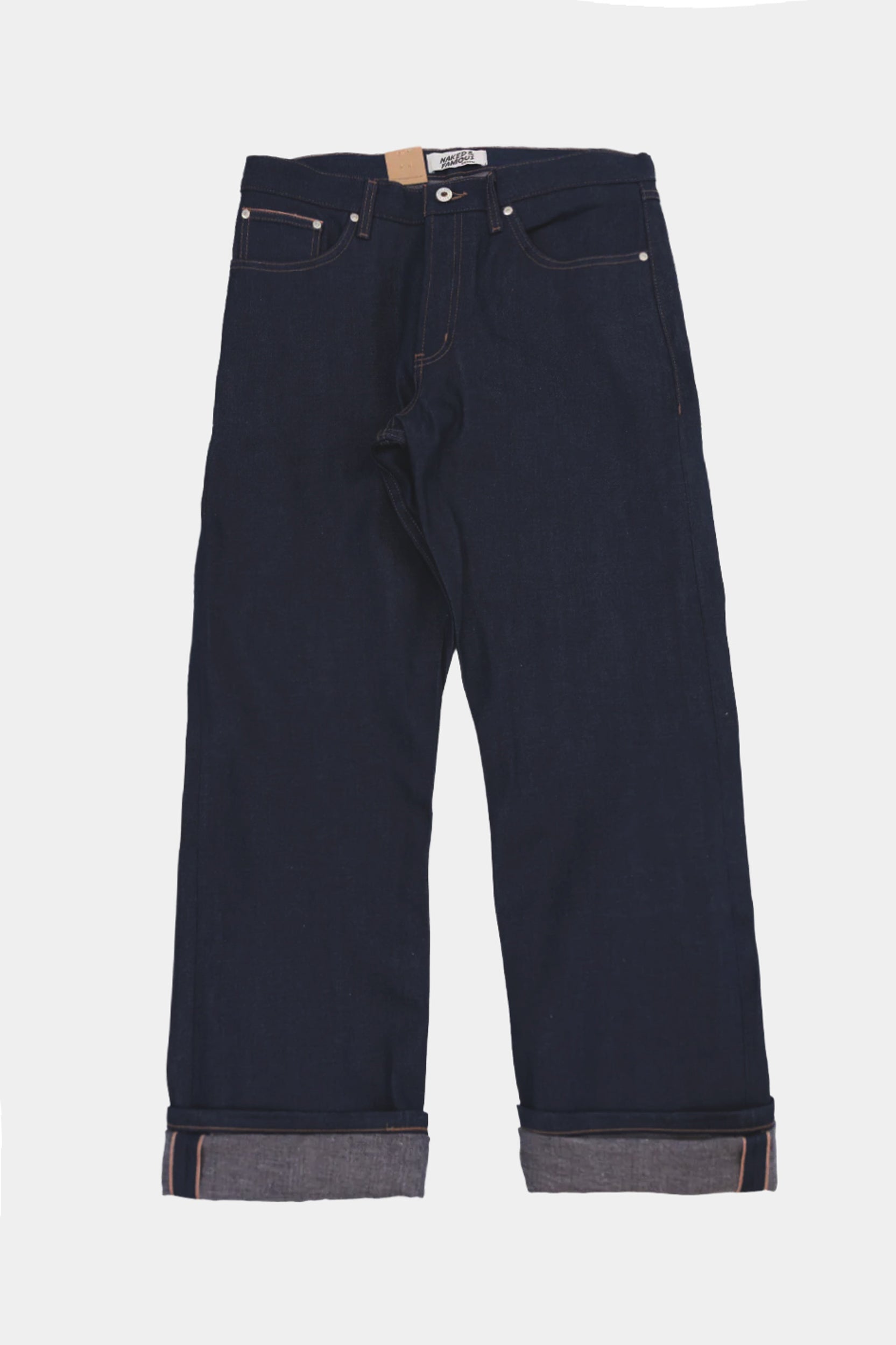 TRU GUY - Coffee dye selvedge