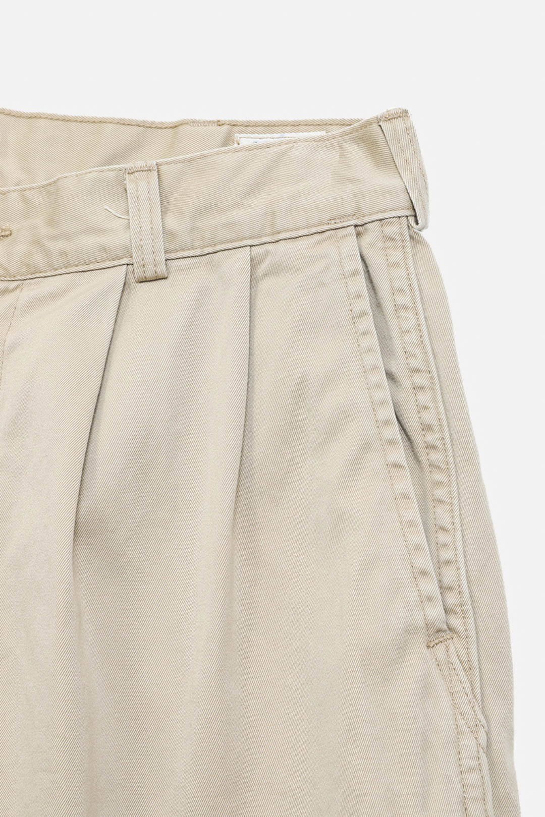 TWO TUCK WIDE TROUSERS