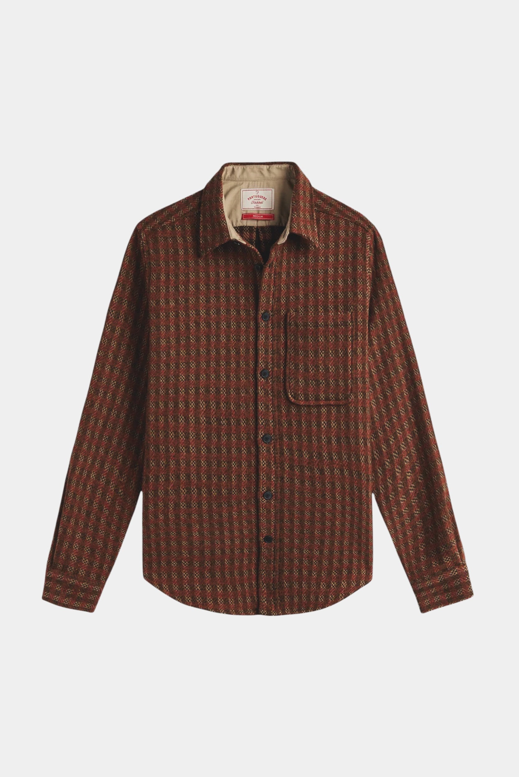 MERINO TWEED - Brown