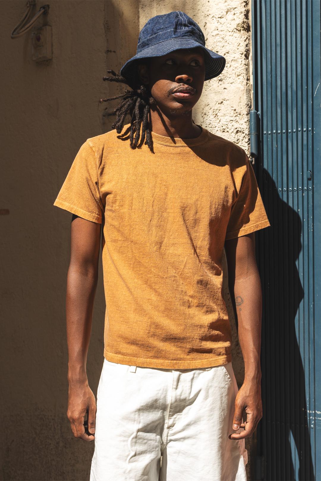 CREW TEE S/S GOST 701 - P.MOCHA