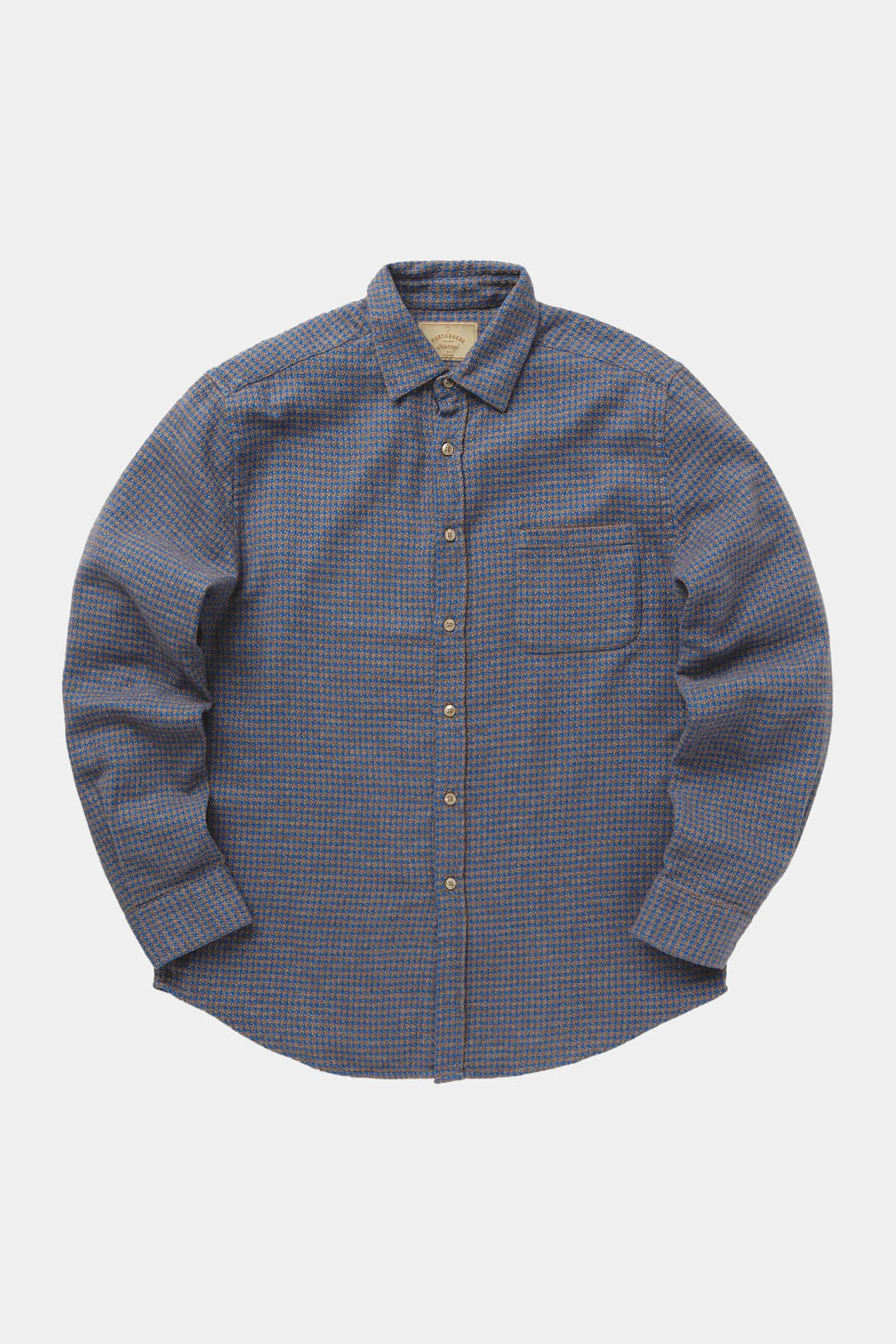 ABSTRACT HOUNDSTOOTH - Navy