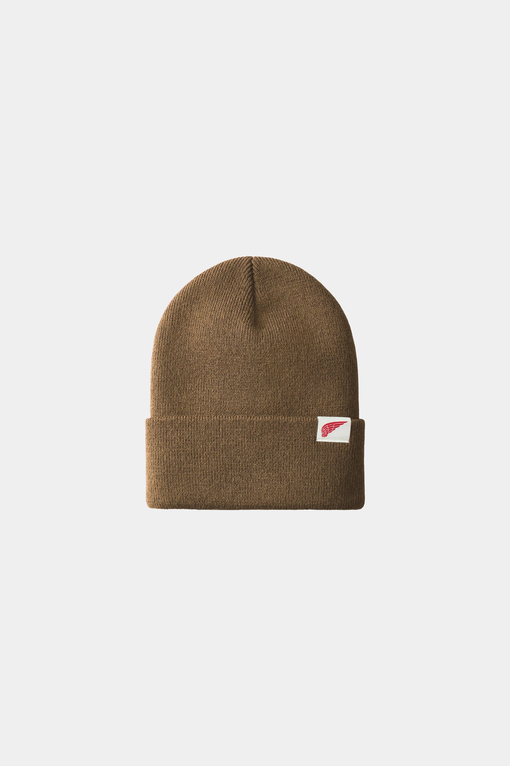 LOGO KNIT BEANIE - Coyote Brown