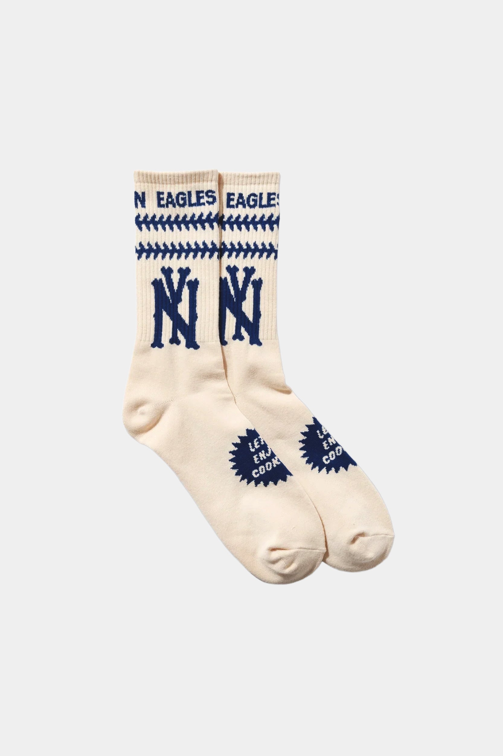 RIB CREW SOCKS - Brooklyn eagles
