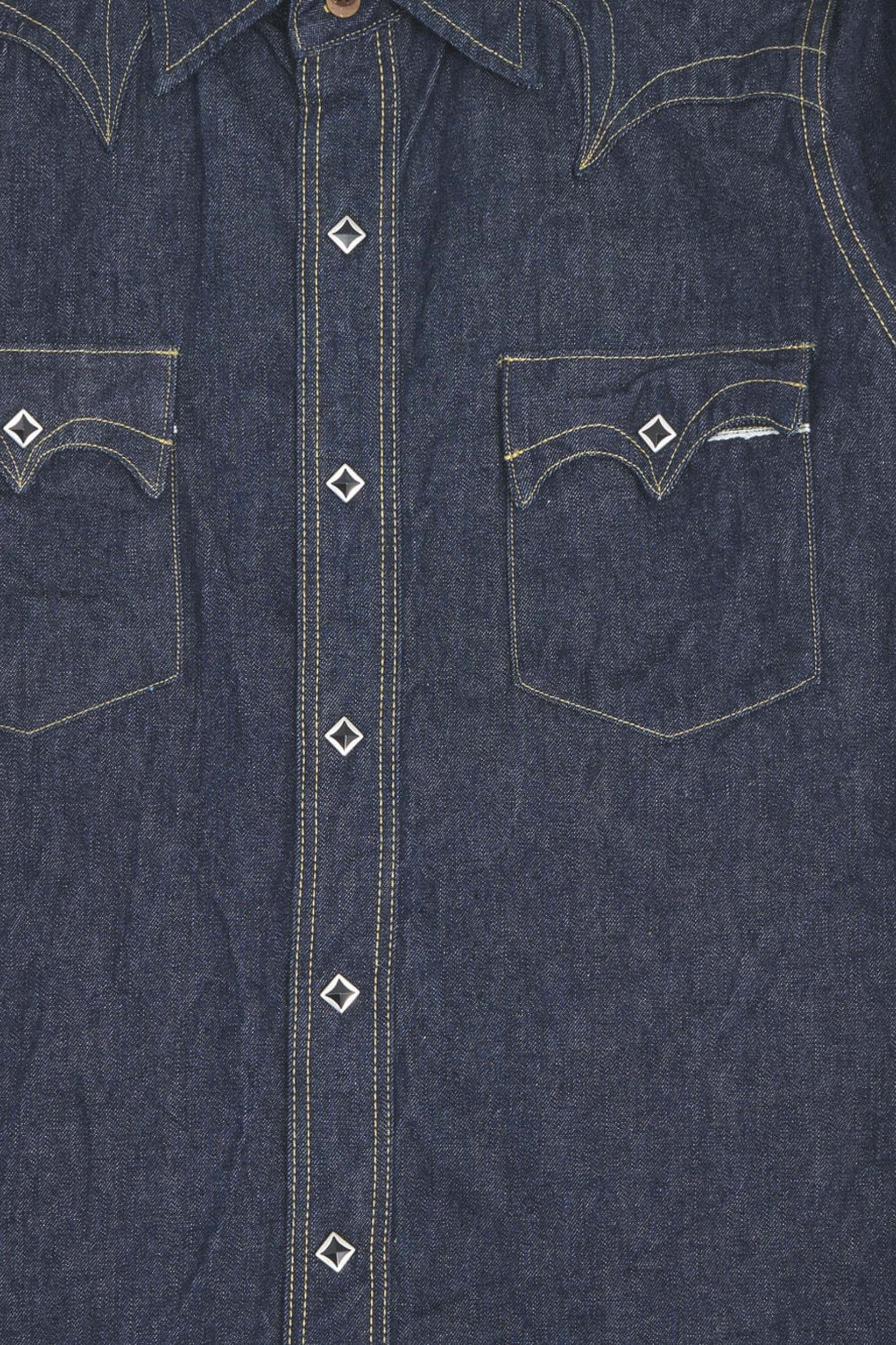 WESTERN SHIRT "KAMOME" 10oz