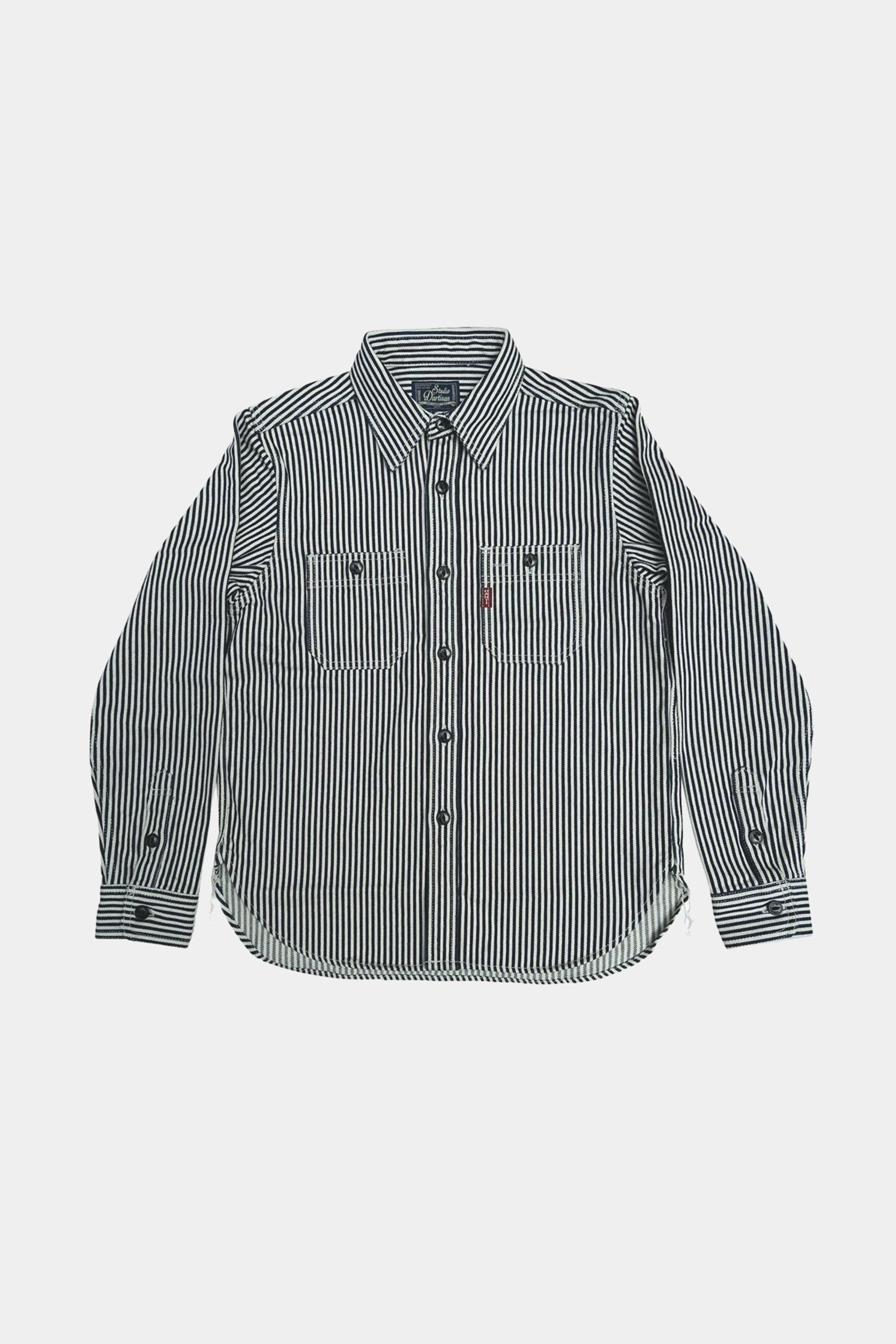 D5335H 14oz HICKORY WORK SHIRT