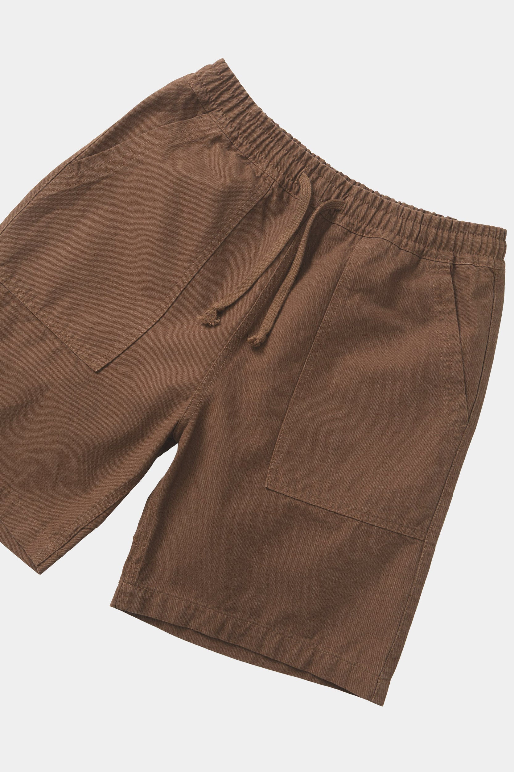 CANVAS CHEF SHORT - Bark