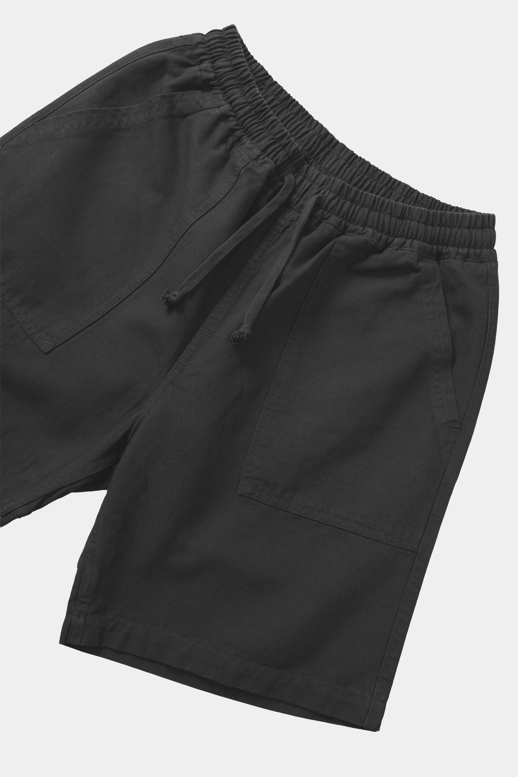 CANVAS CHEF SHORT - Black
