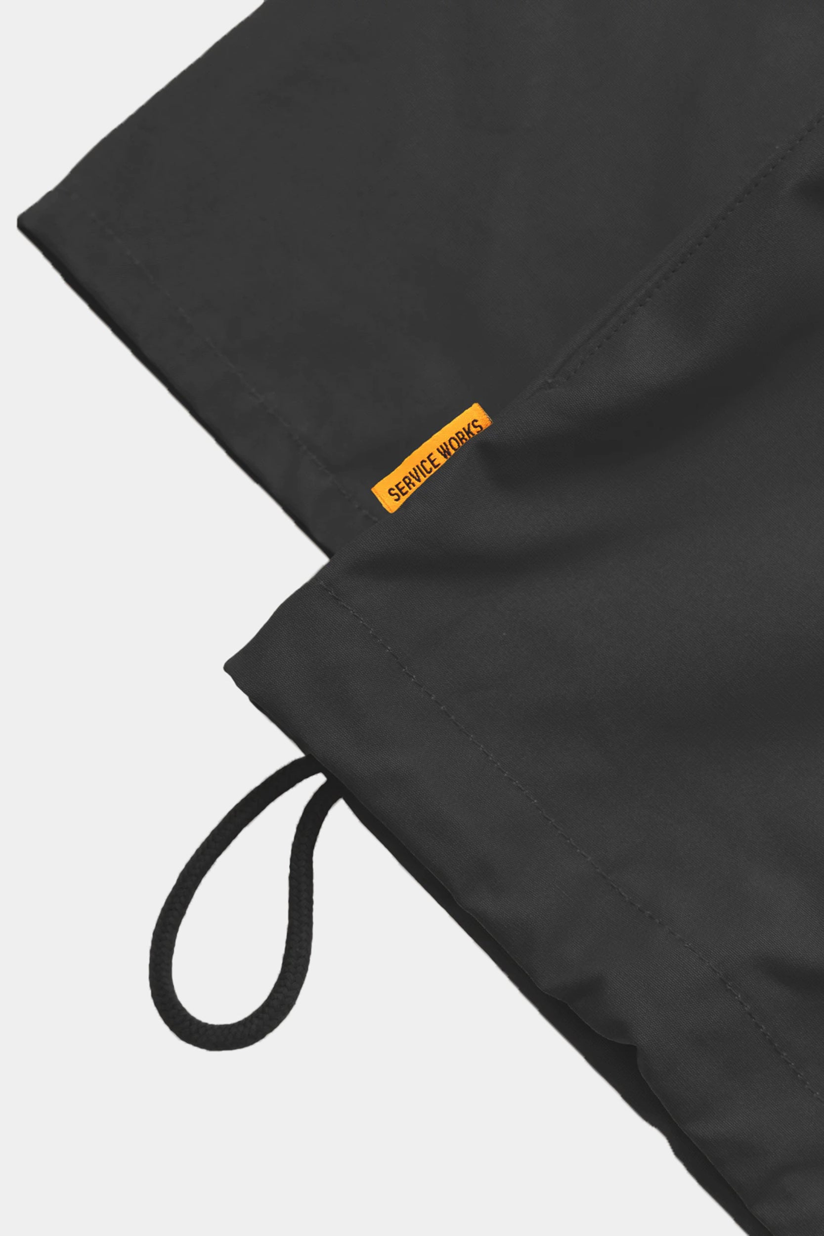 WAXED COTTON ALLOTMENT PARKA - Black